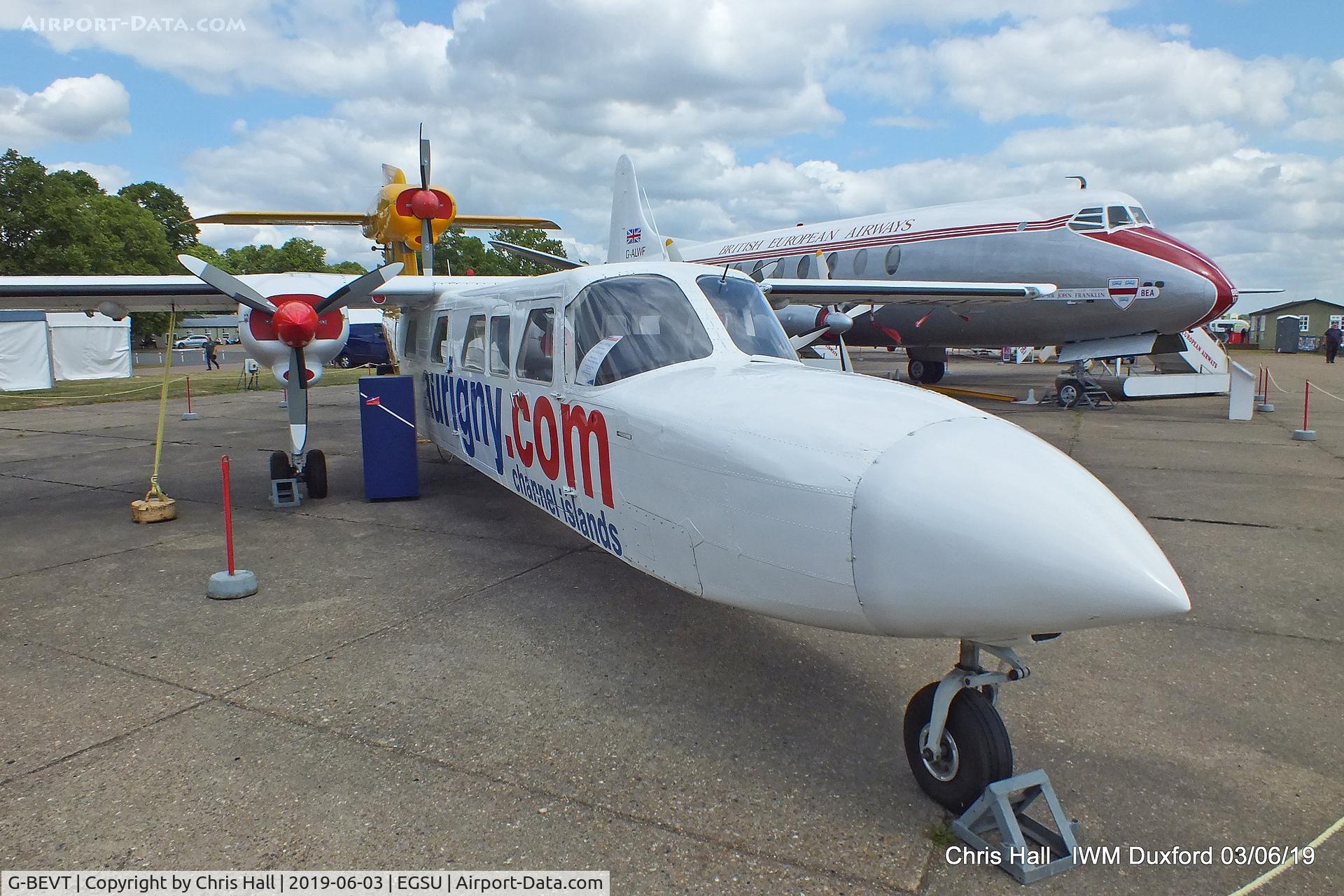 G-BEVT, 1977 Britten-Norman BN-2A Mk.III-2 Trislander C/N 1057, IWM Duxford