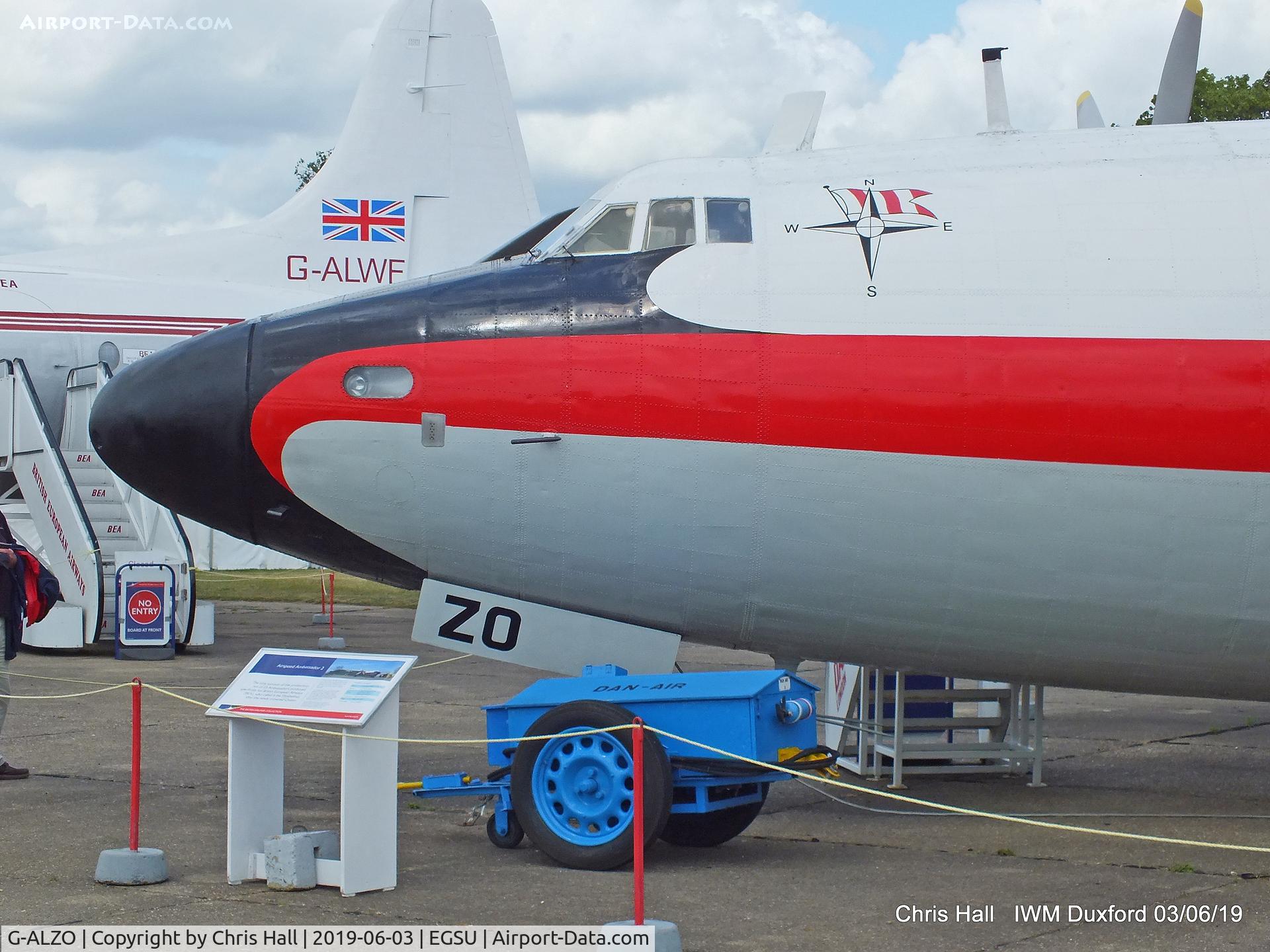 G-ALZO, 1950 Airspeed AS57 Ambassador 2 C/N 5226, IWM Duxford