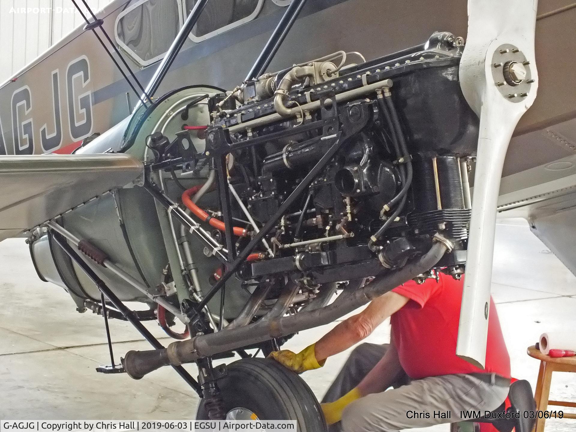 G-AGJG, 1941 De Havilland DH-89A Dominie/Dragon Rapide C/N 6517, IWM Duxford