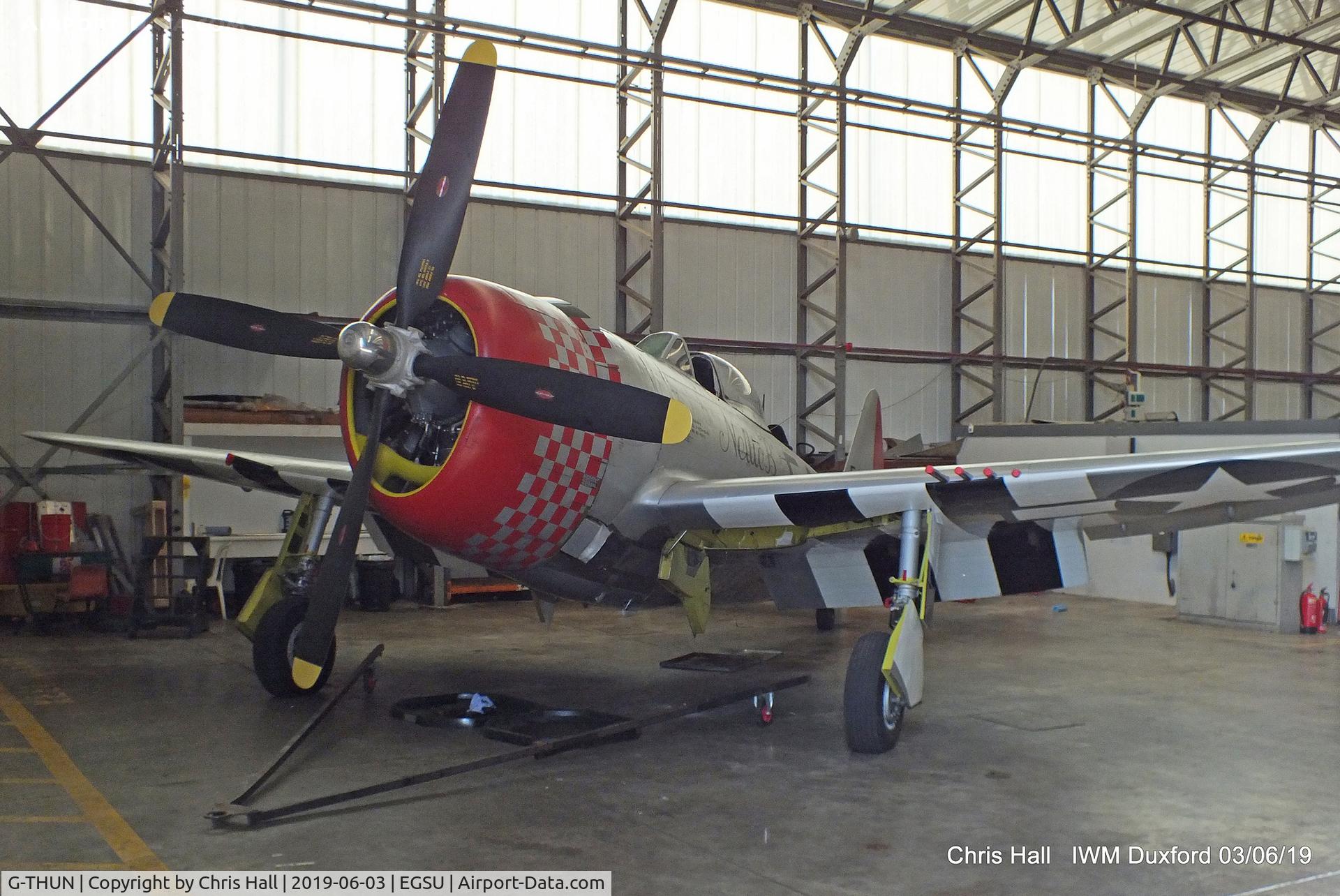G-THUN, 1945 Republic P-47D Thunderbolt C/N 399-55731, IWM Duxford