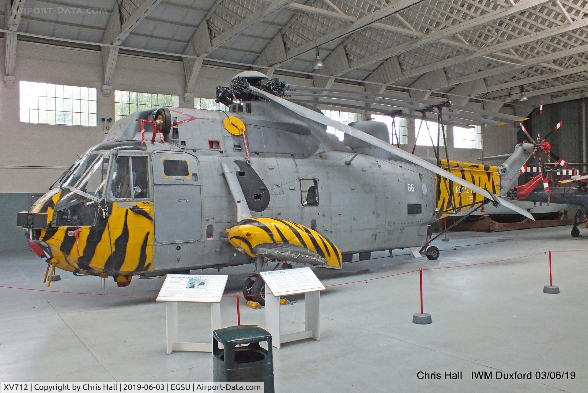 XV712, 1972 Westland Sea King HAS.6 C/N WA683, IWM Duxford