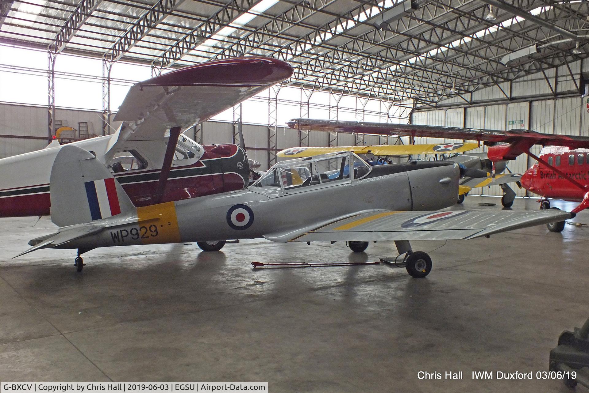 G-BXCV, 1952 De Havilland DHC-1 Chipmunk T.10 C/N C1/0807, IWM Duxford