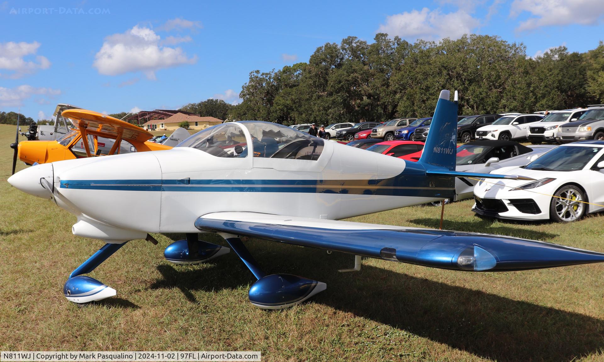 N811WJ, 2007 Vans RV-7A C/N 70685, Vans RV-7A