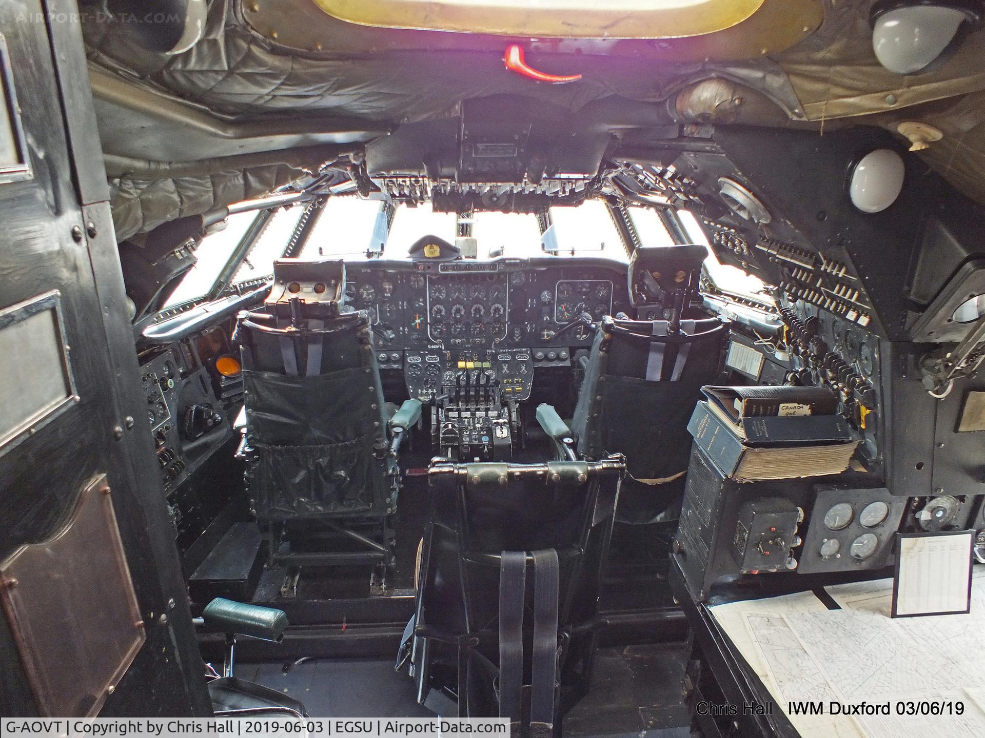 G-AOVT, 1958 Bristol 175 Britannia 312 C/N 13427, IWM Duxford