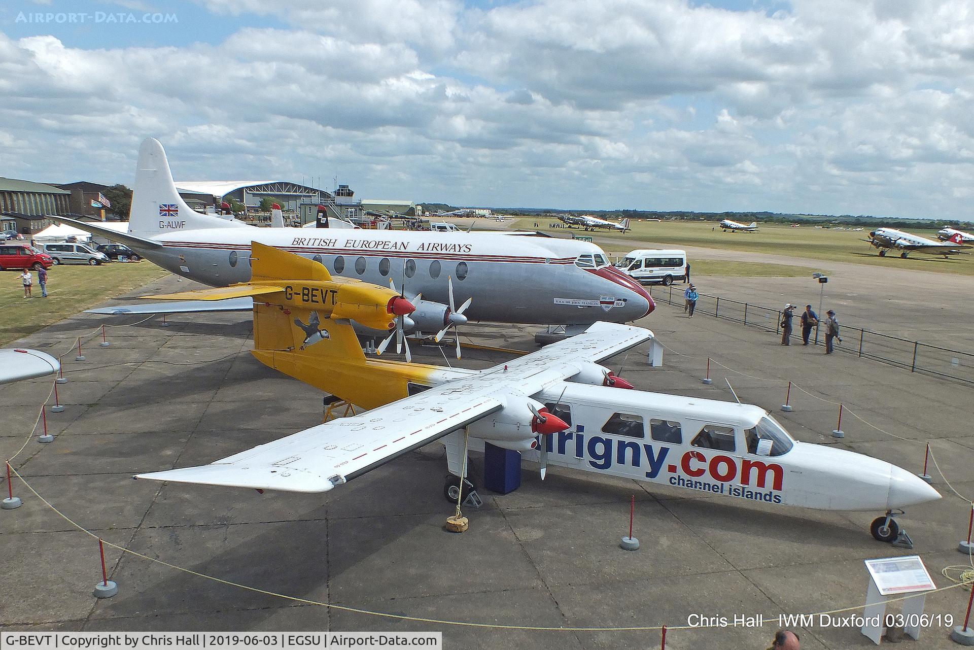 G-BEVT, 1977 Britten-Norman BN-2A Mk.III-2 Trislander C/N 1057, IWM Duxford