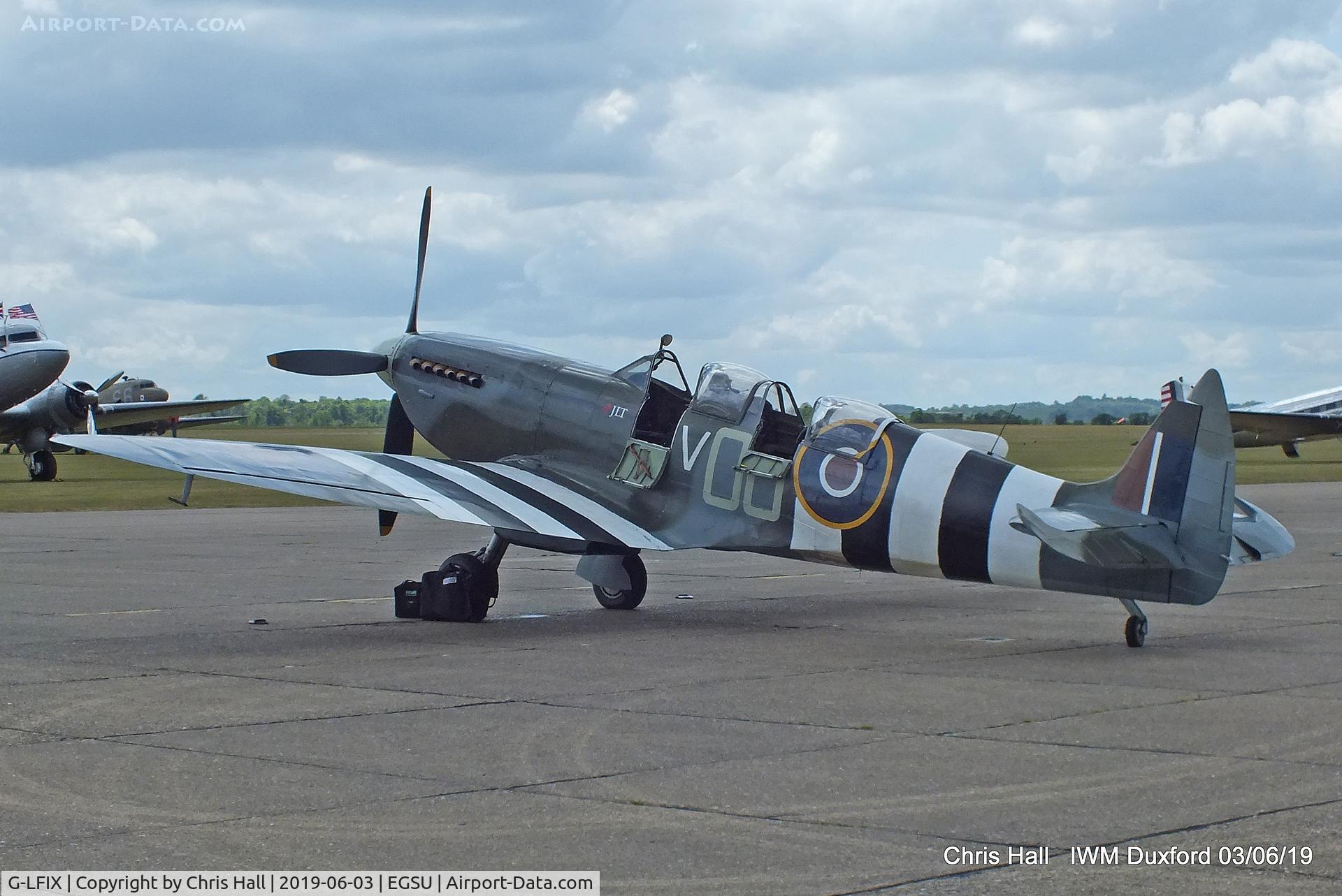 G-LFIX, 1944 Supermarine 509 Spitfire LF.IX (T.IX) C/N CBAF.8463, IWM Duxford