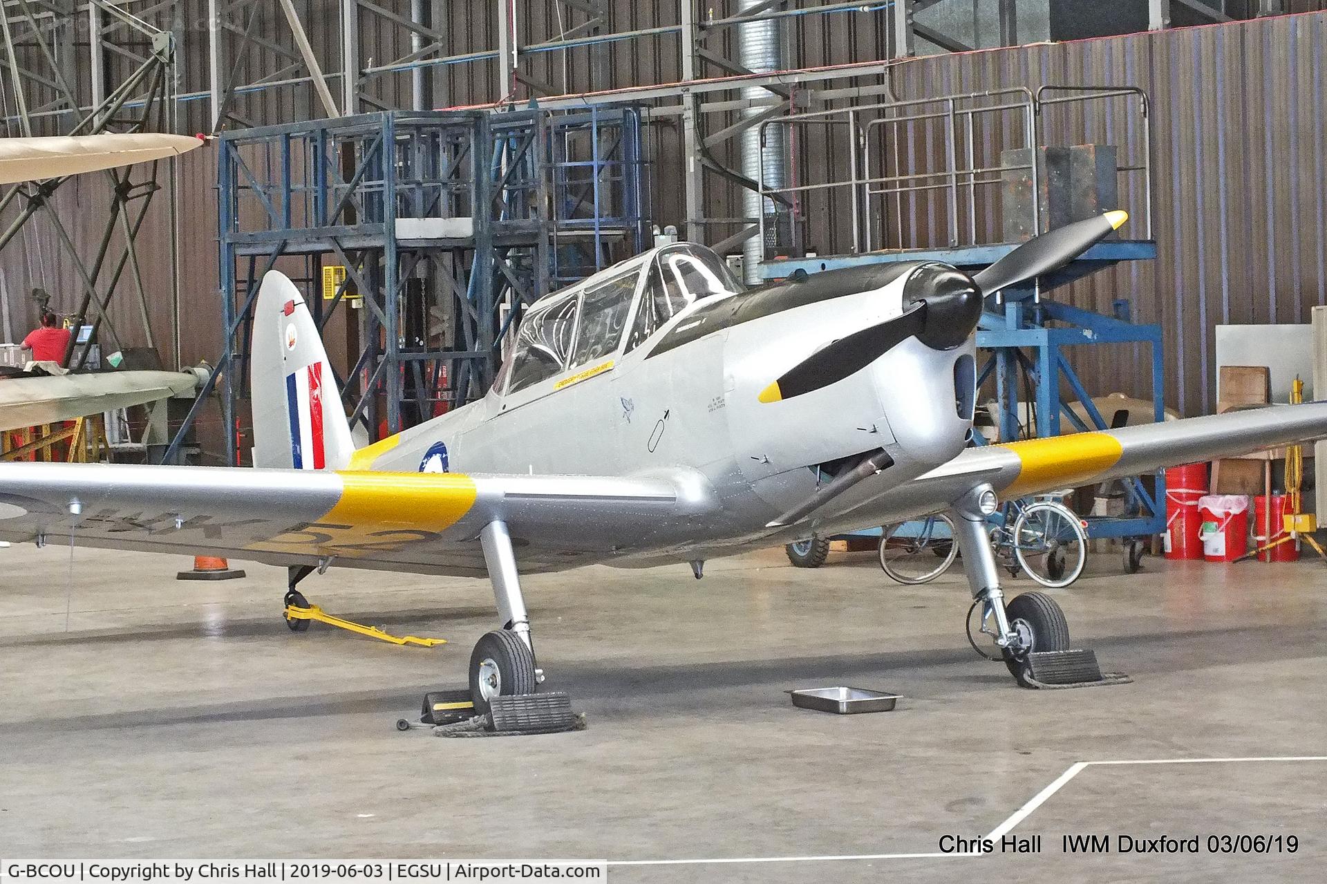 G-BCOU, 1952 De Havilland DHC-1 Chipmunk T.10 C/N C1/0559, IWM Duxford