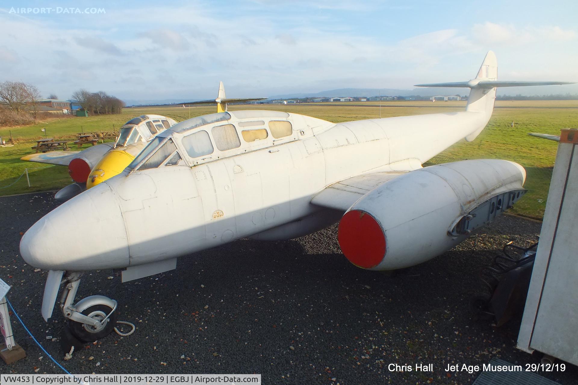 VW453, 1949 Gloster Meteor T7 C/N Not found  VW453, Jet Age Museum, Staverton