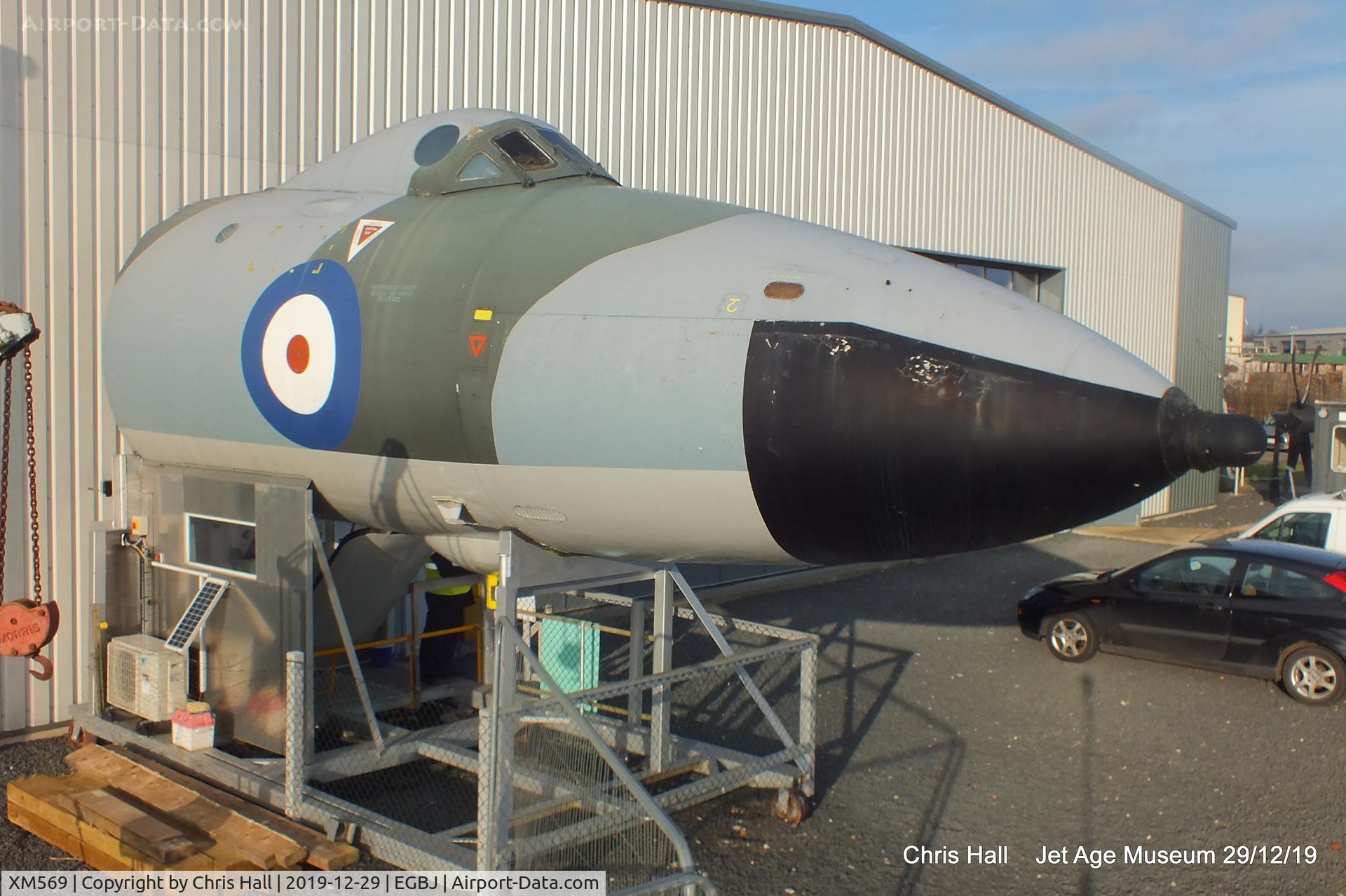 XM569, 1961 Avro Vulcan B.2 C/N Set 50, Jet Age Museum, Staverton