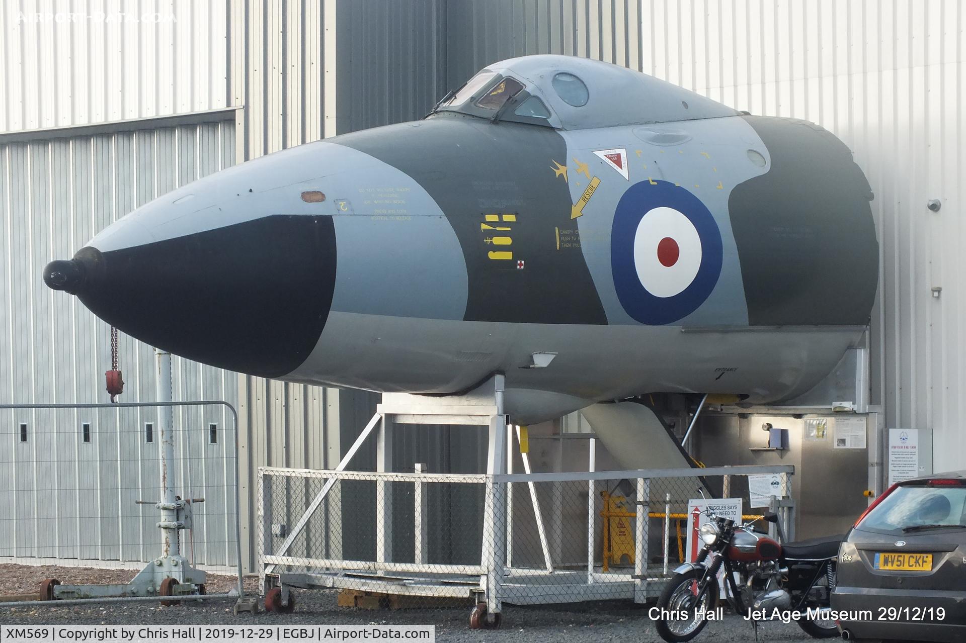 XM569, 1961 Avro Vulcan B.2 C/N Set 50, Jet Age Museum, Staverton