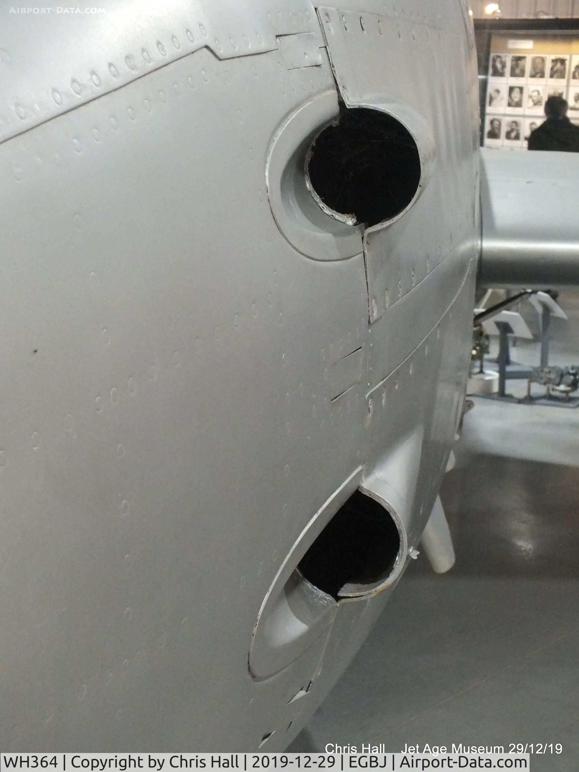 WH364, Gloster Meteor F.8 C/N Not found WH364, Jet Age Museum, Staverton