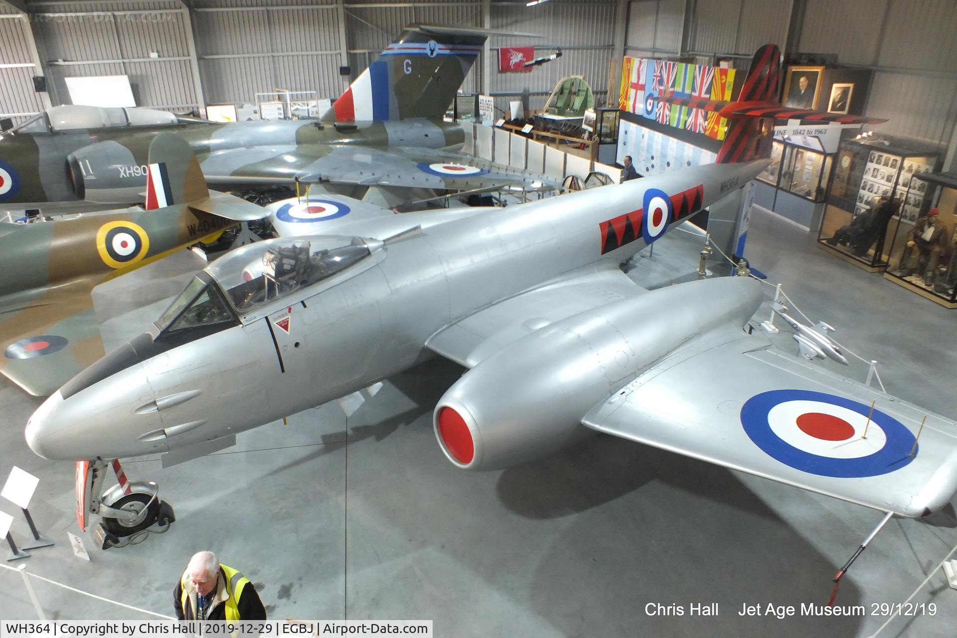 WH364, Gloster Meteor F.8 C/N Not found WH364, Jet Age Museum, Staverton