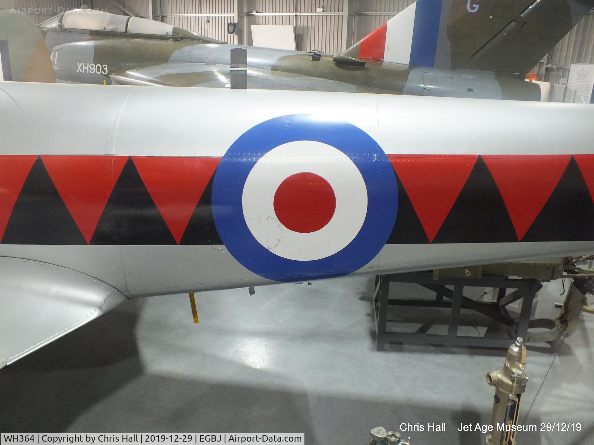 WH364, Gloster Meteor F.8 C/N Not found WH364, Jet Age Museum, Staverton