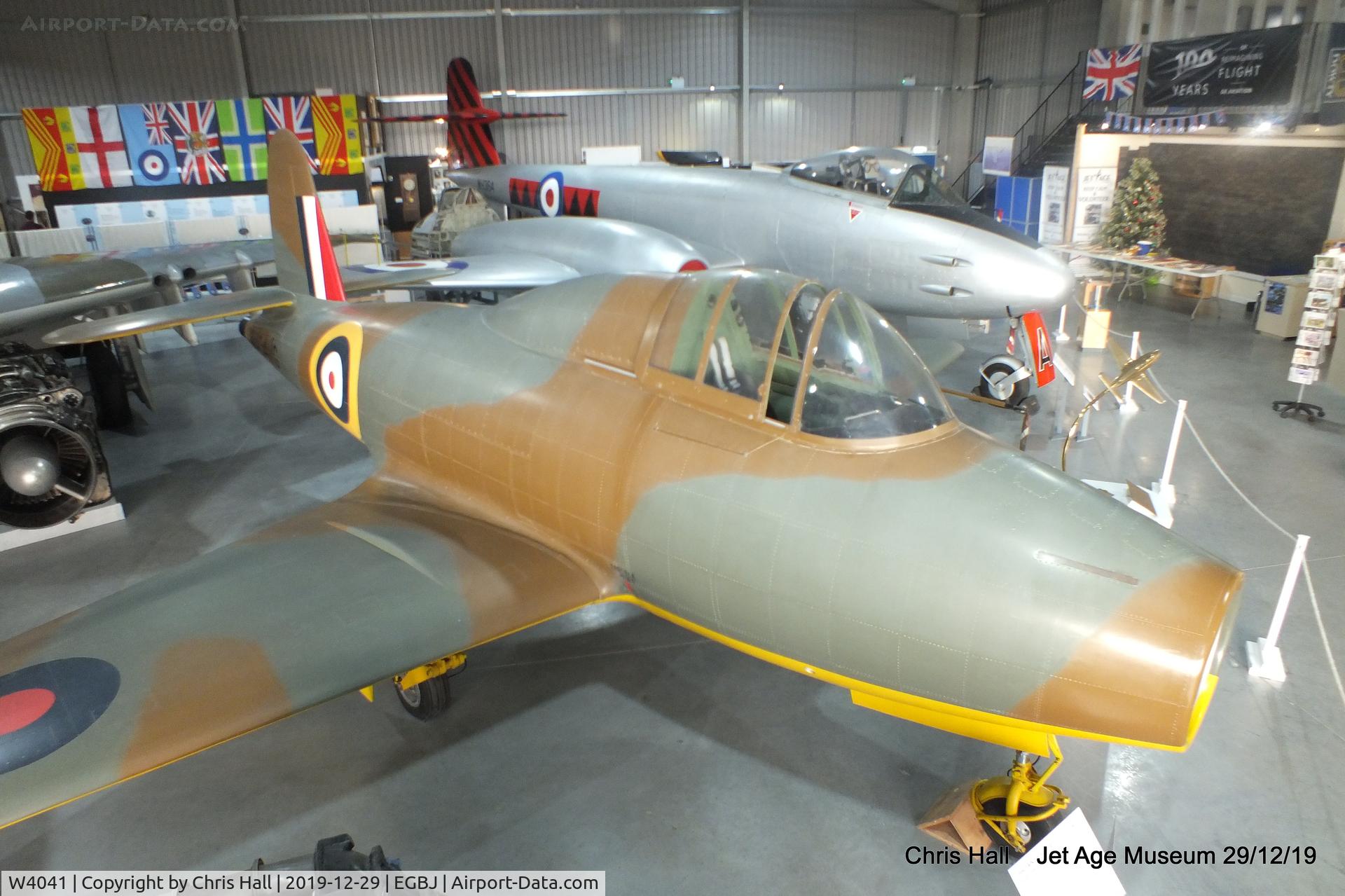 W4041, Gloster E28/39 (replica) C/N Not found W4041, Jet Age Museum, Staverton