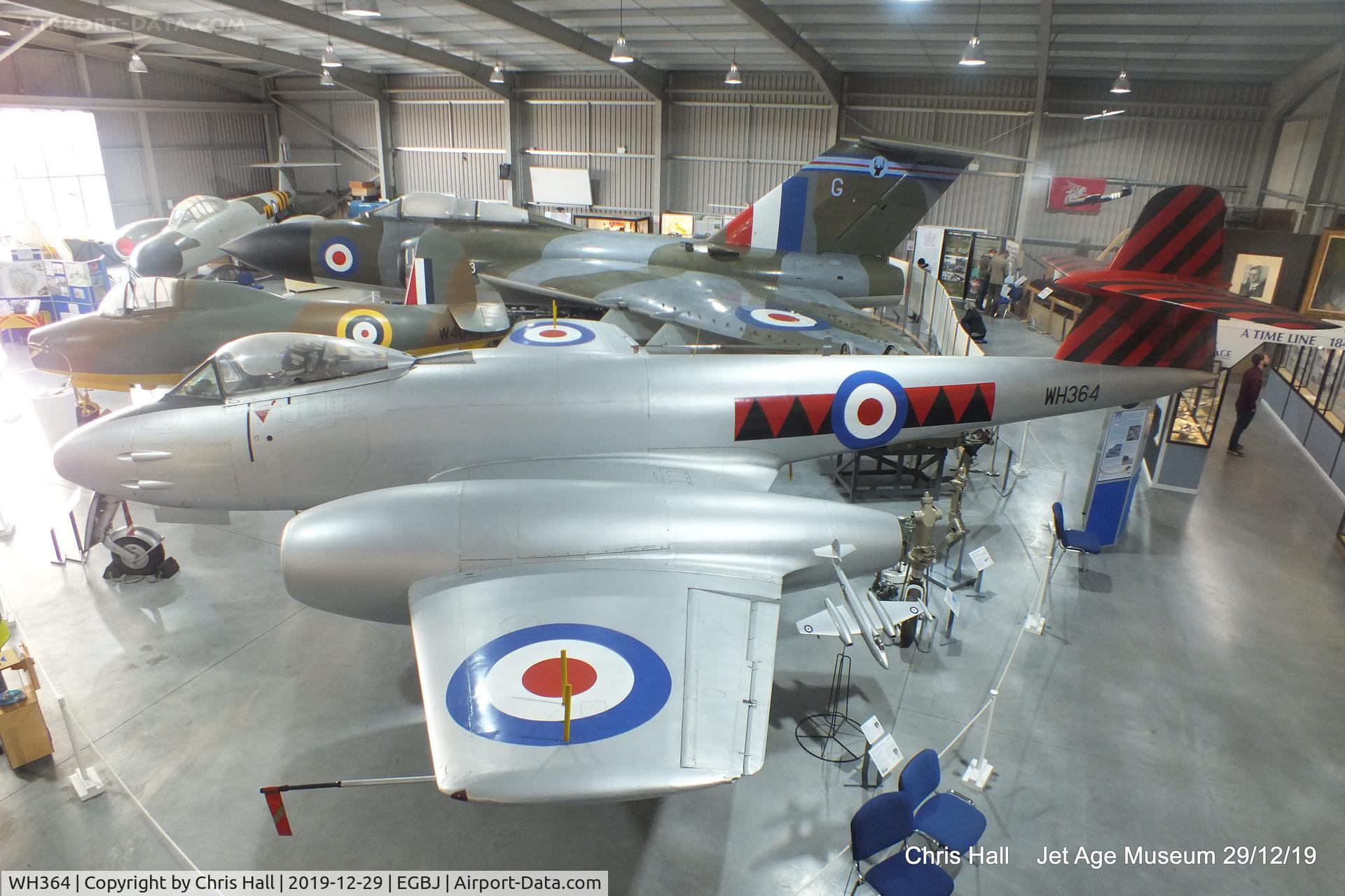 WH364, Gloster Meteor F.8 C/N Not found WH364, Jet Age Museum, Staverton