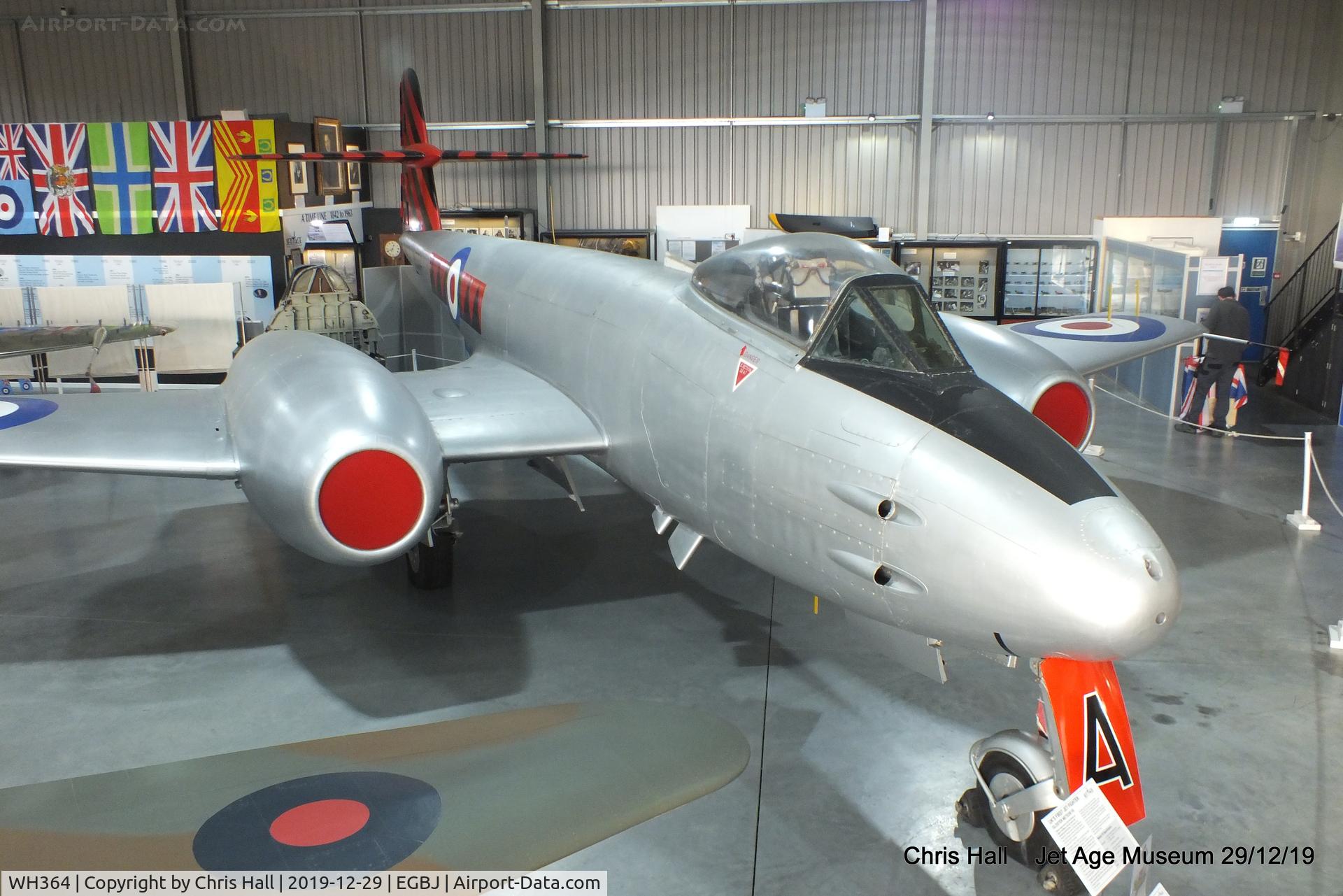 WH364, Gloster Meteor F.8 C/N Not found WH364, Jet Age Museum, Staverton