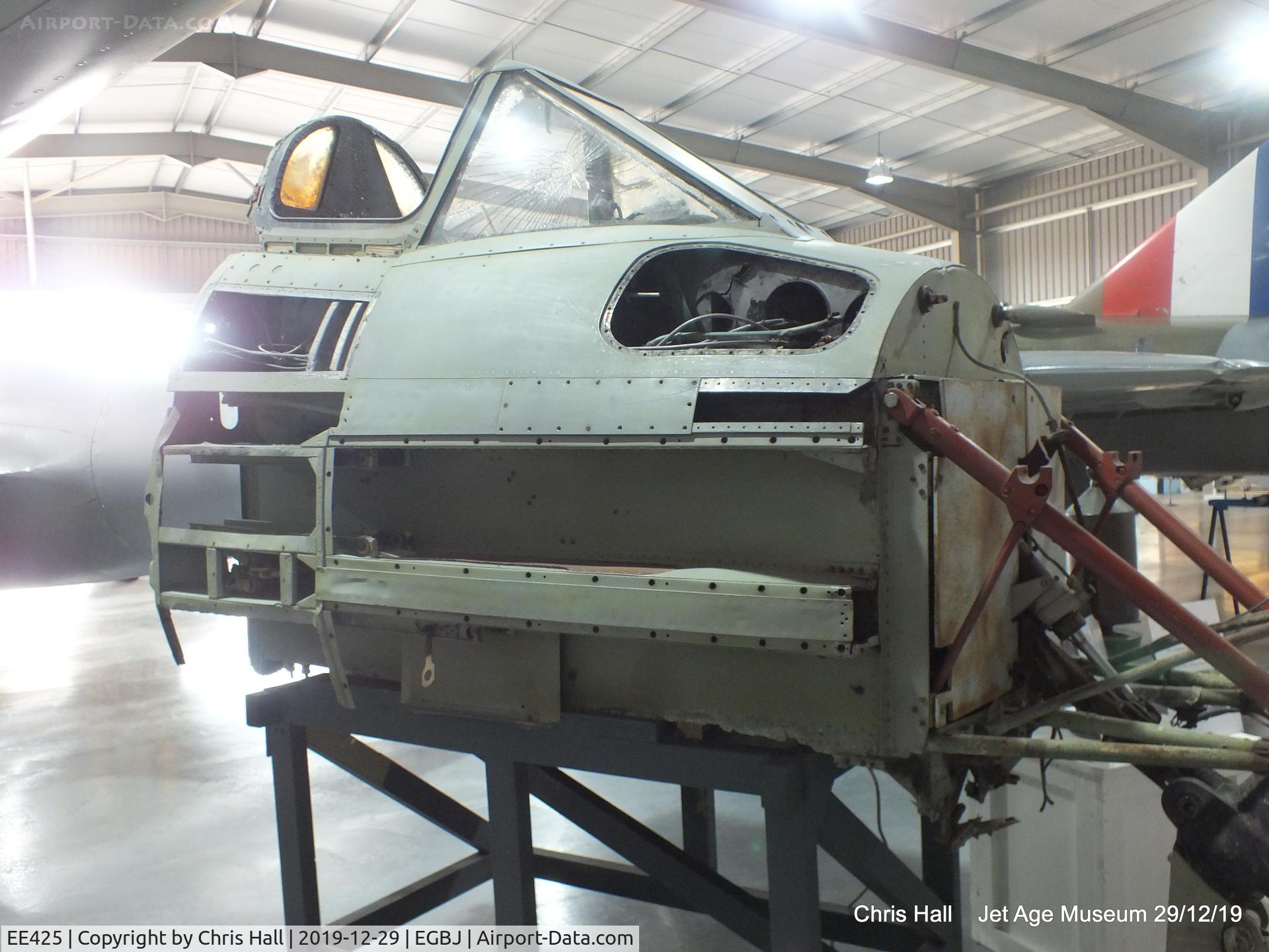 EE425, Gloster Meteor F3 C/N Not found EE425, Jet Age Museum, Staverton