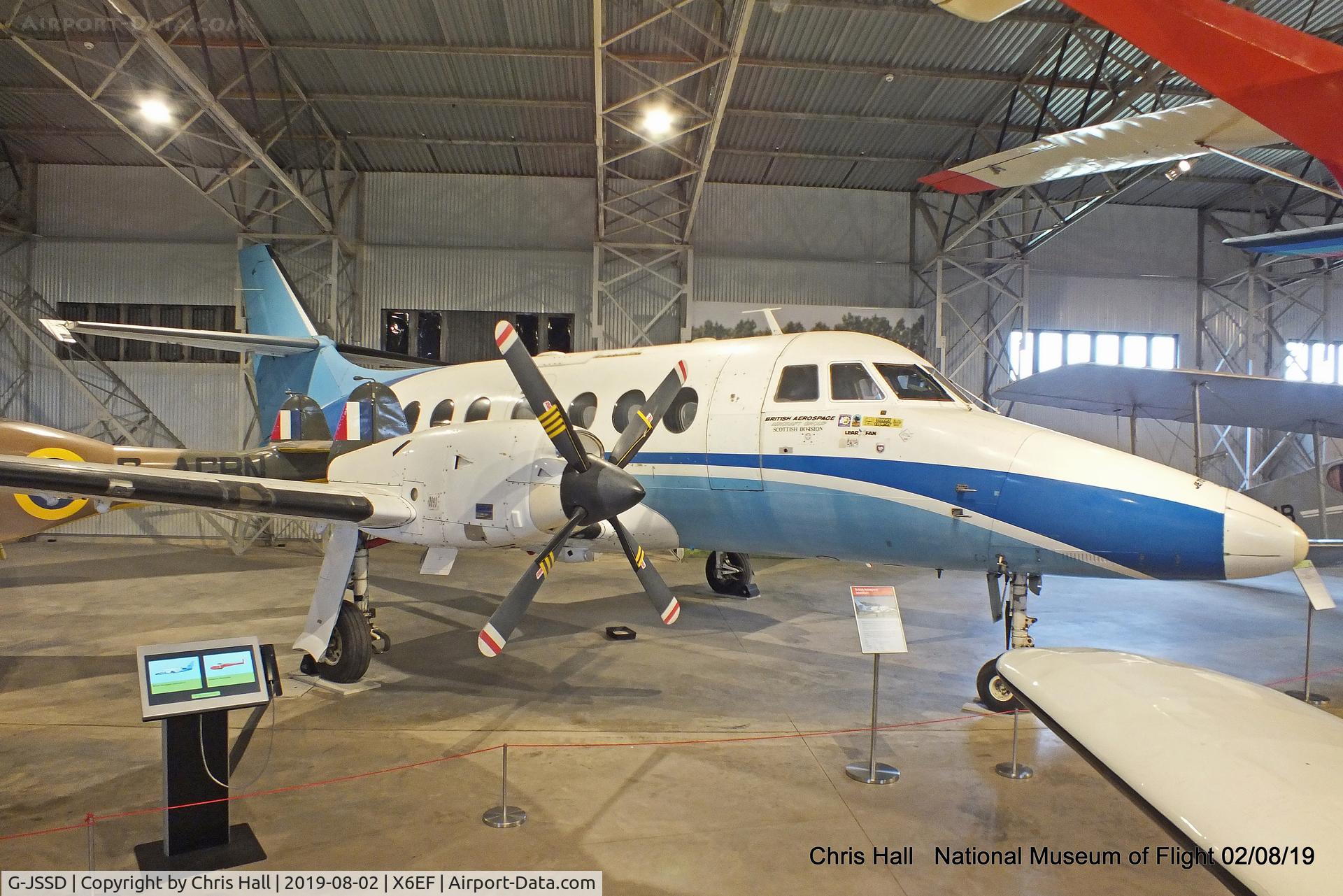 G-JSSD, 1969 British Aerospace BAe-3100 Jetstream 31 C/N 227, National Museum of Flight, East Fortune