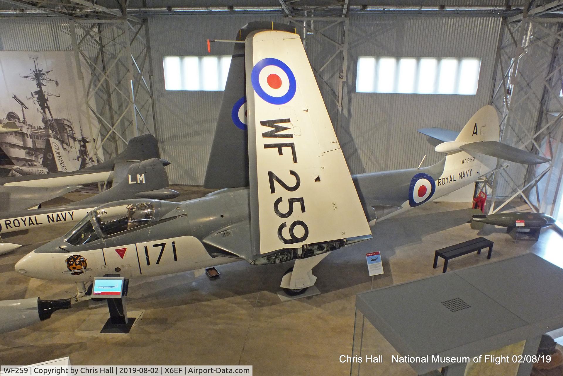 WF259, 1954 Hawker Sea Hawk F.2 C/N 5916, National Museum of Flight, East Fortune
