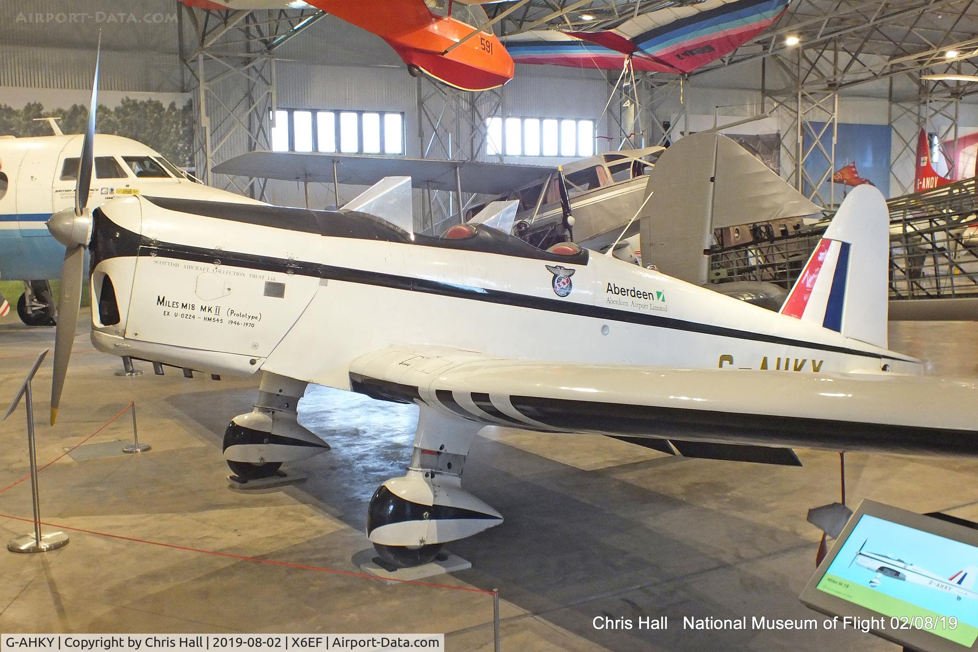 G-AHKY, 1940 Miles M18 Series 2 C/N 4426, National Museum of Flight, East Fortune
