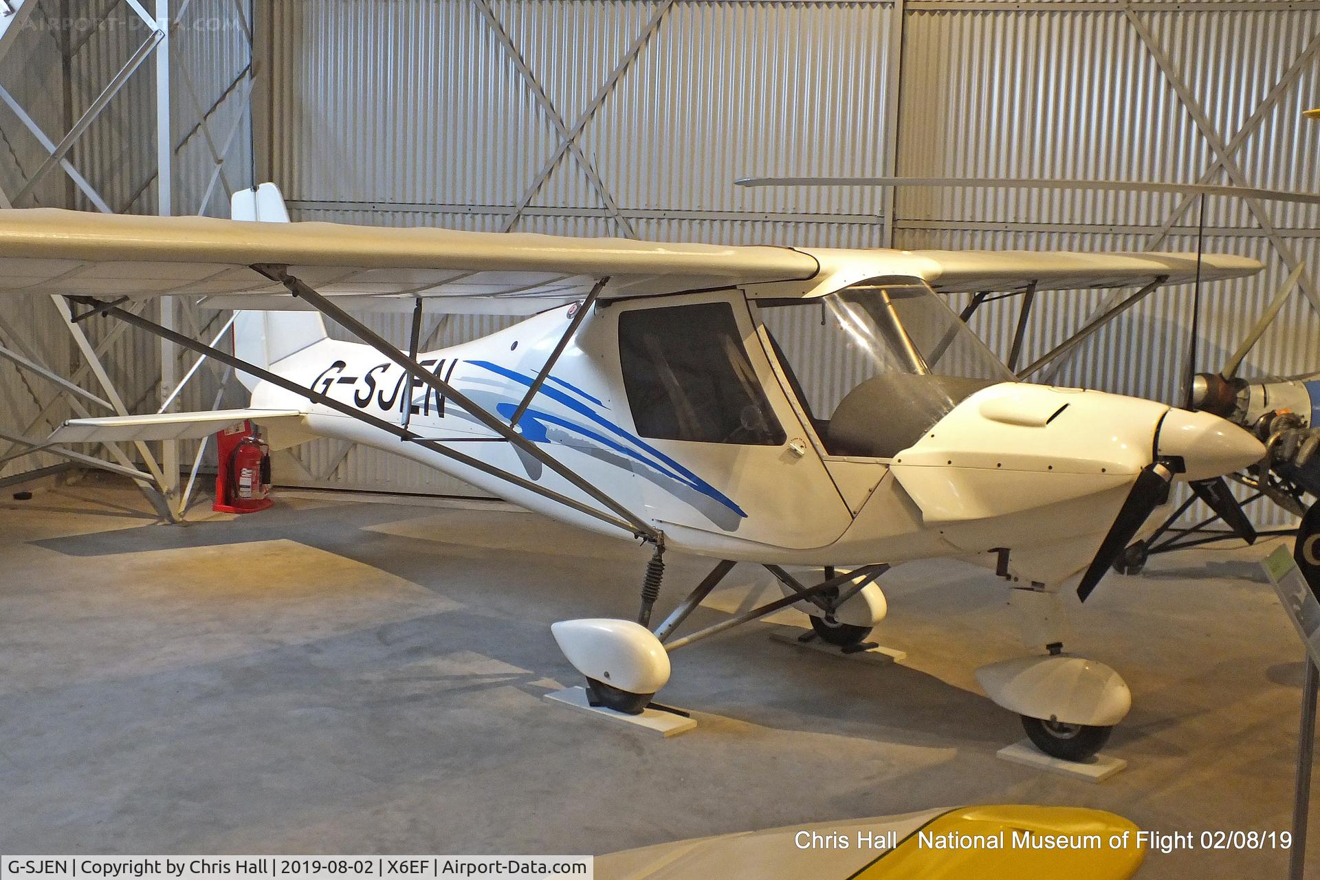 G-SJEN, 2004 Comco Ikarus C42 FB80 C/N 0405-6602, National Museum of Flight, East Fortune