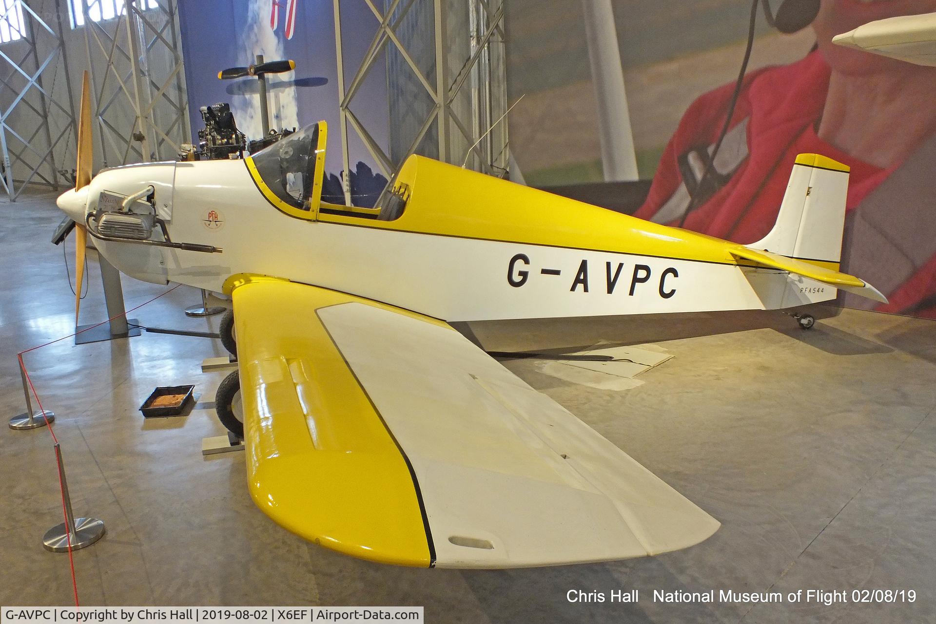 G-AVPC, 1973 Druine D.31 Turbulent C/N PFA 544, National Museum of Flight, East Fortune