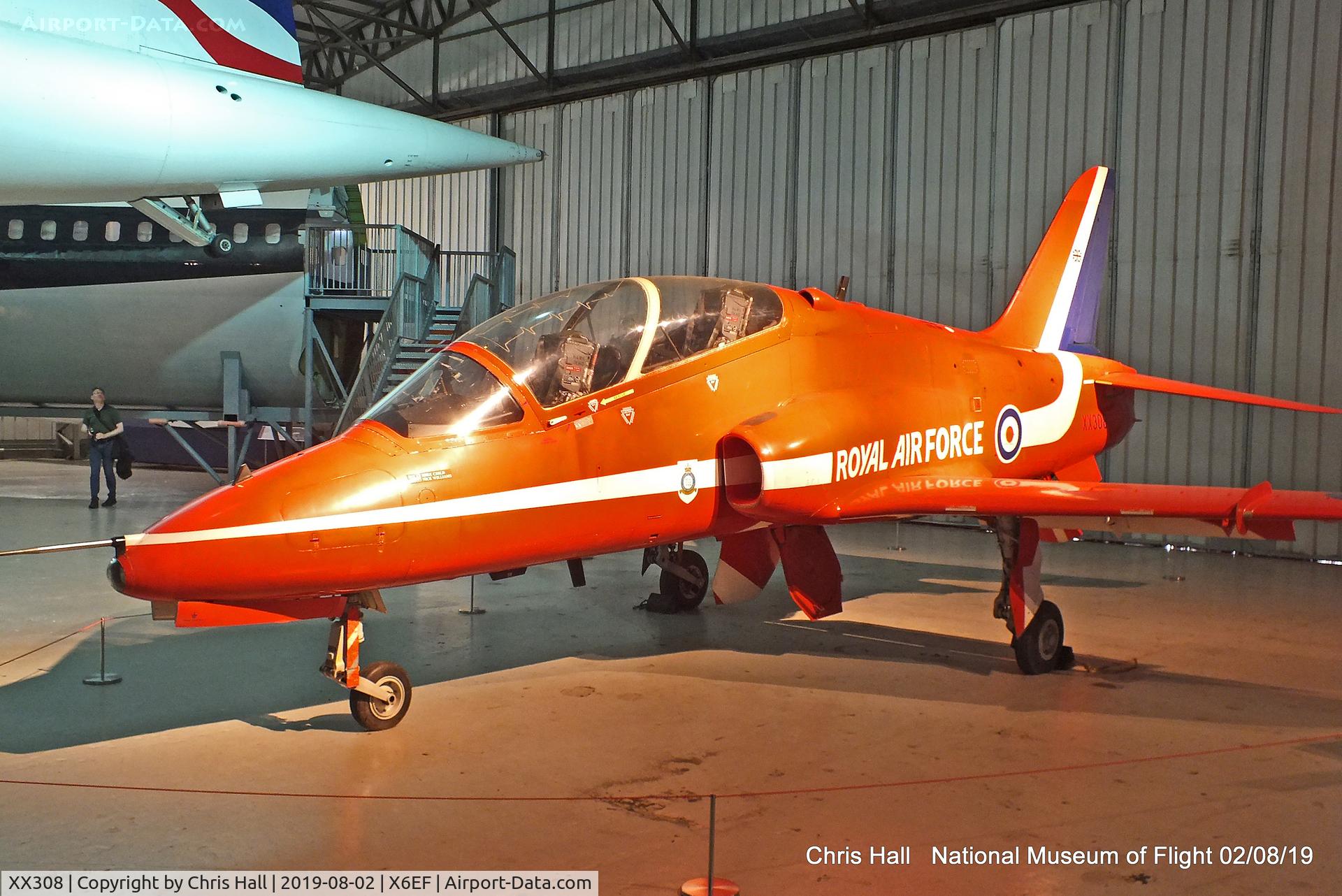 XX308, 1980 Hawker Siddeley Hawk T.1 C/N 143/312133, National Museum of Flight, East Fortune