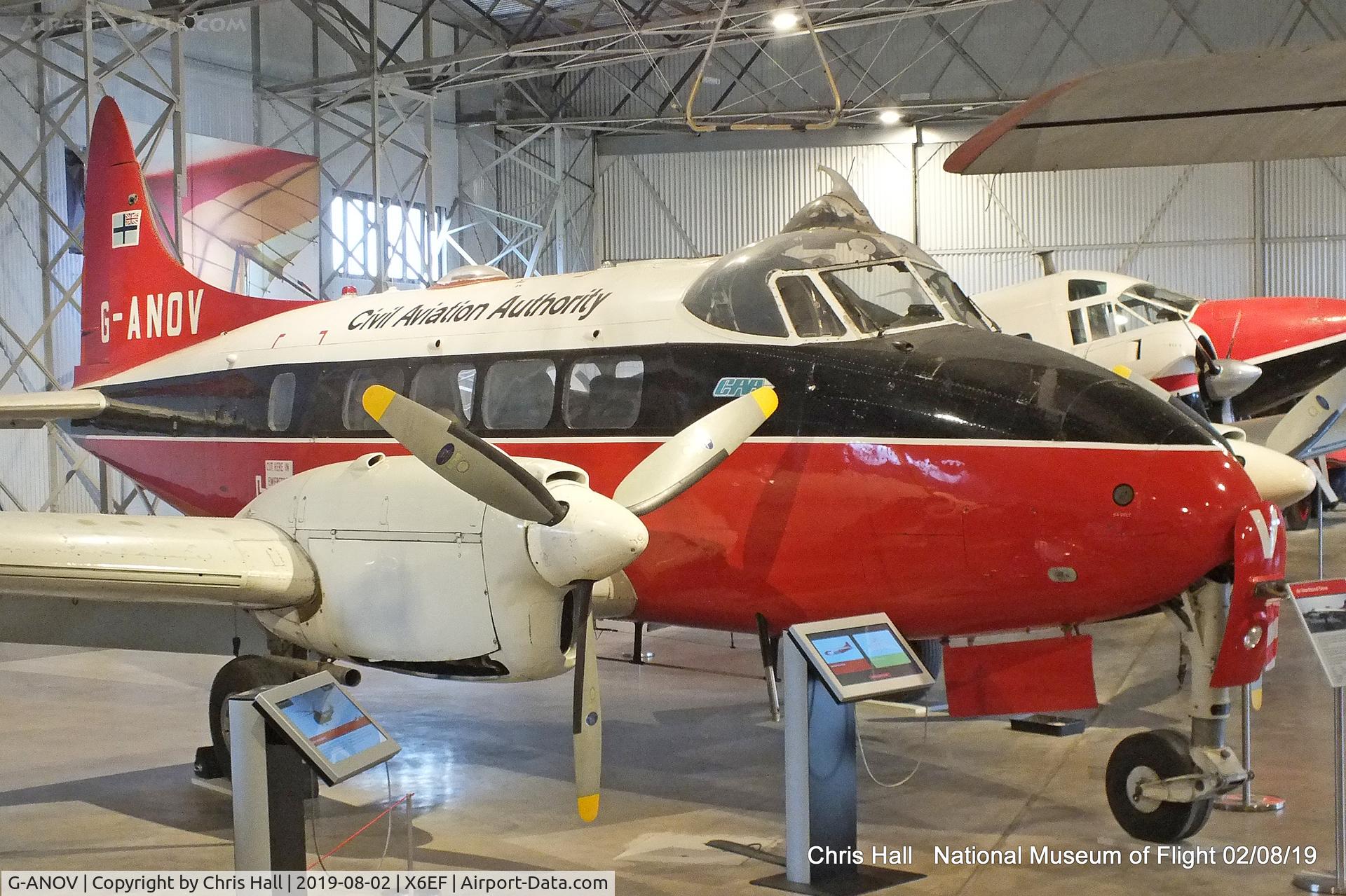 G-ANOV, 1954 De Havilland DH-104 Dove 6 C/N 04445, National Museum of Flight, East Fortune