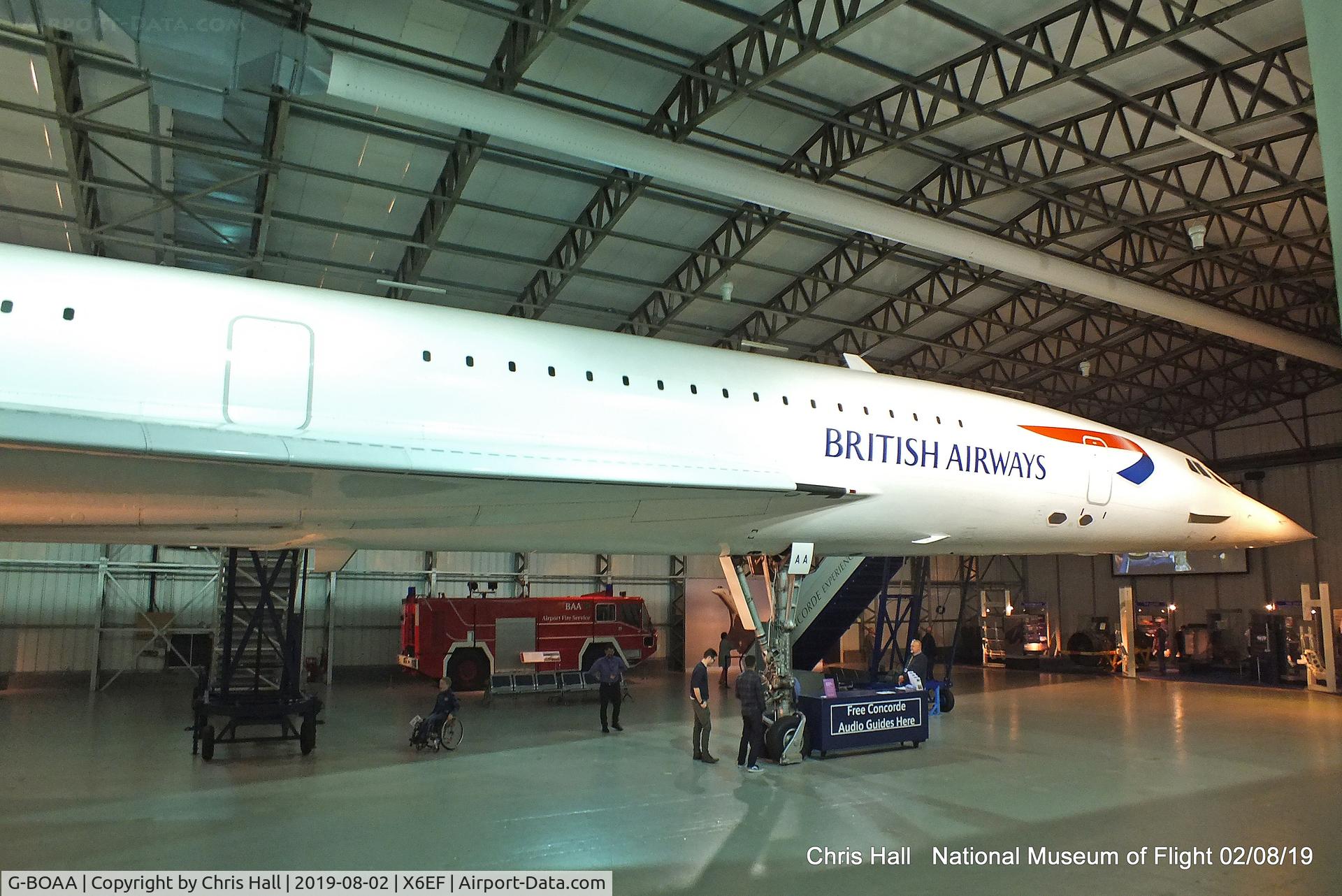 G-BOAA, 1974 Aerospatiale-BAC Concorde 1-102 C/N 100-006, National Museum of Flight, East Fortune