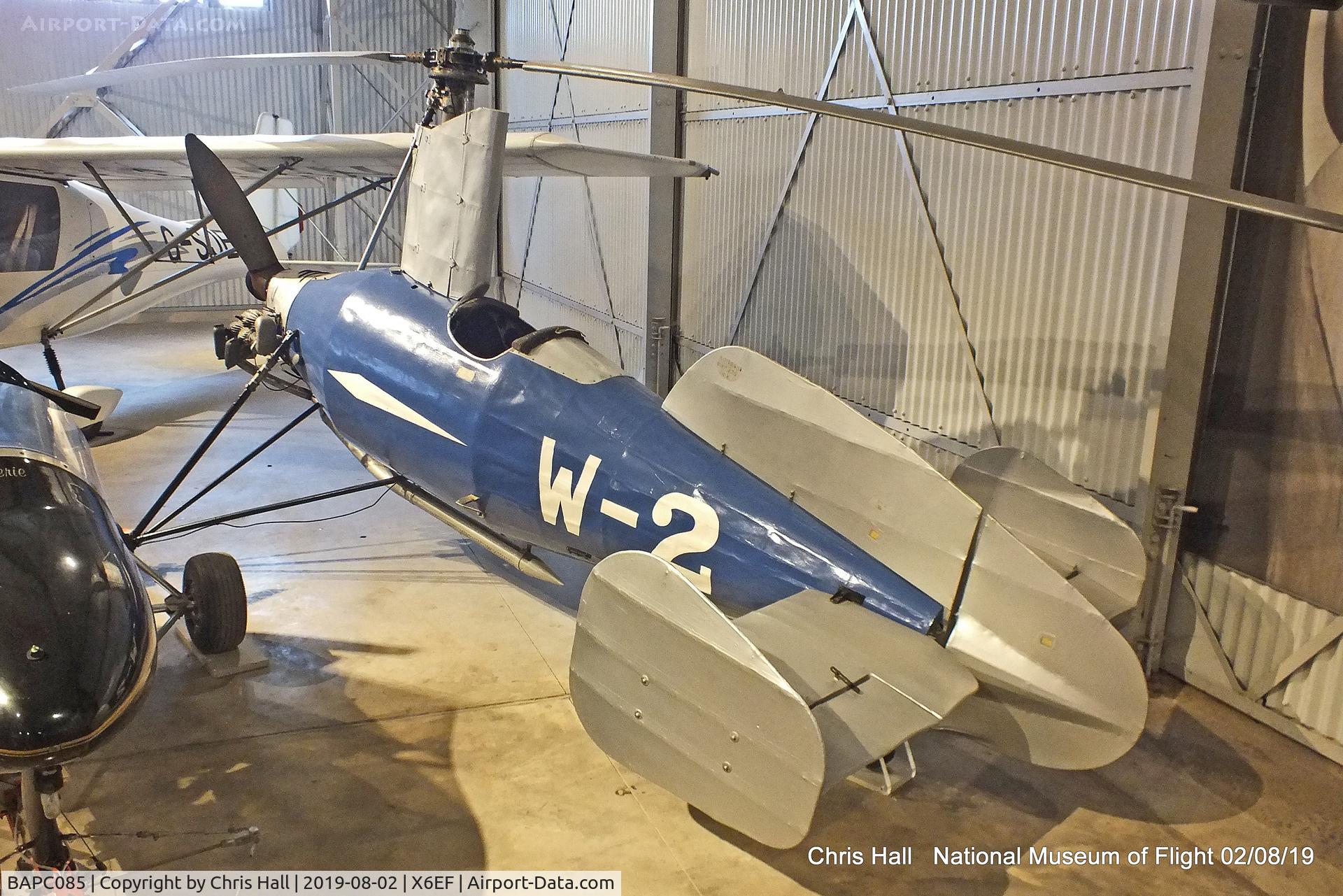 BAPC085, 1934 Weber Weir W.2 C/N BAPC.085, National Museum of Flight, East Fortune
