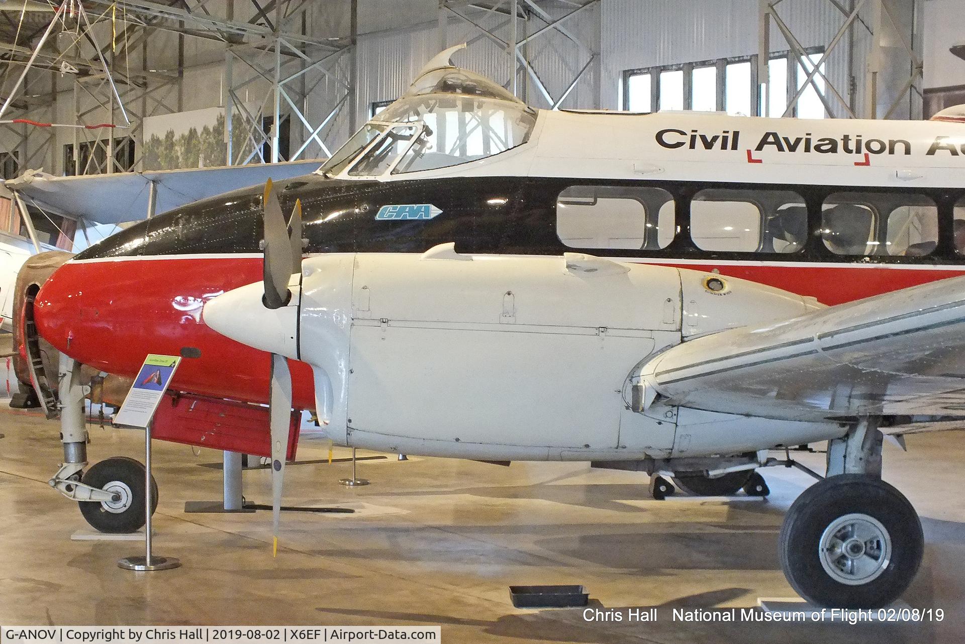 G-ANOV, 1954 De Havilland DH-104 Dove 6 C/N 04445, National Museum of Flight, East Fortune