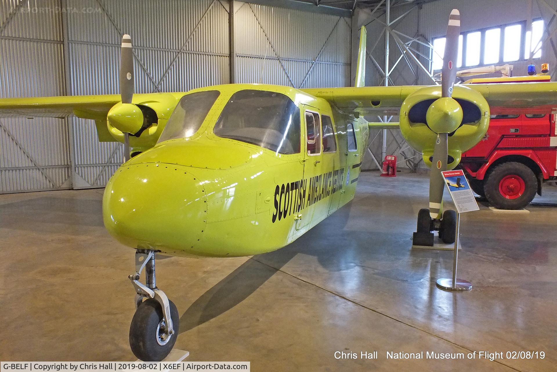G-BELF, 1977 Britten-Norman BN-2A-26 Islander C/N 823, National Museum of Flight, East Fortune