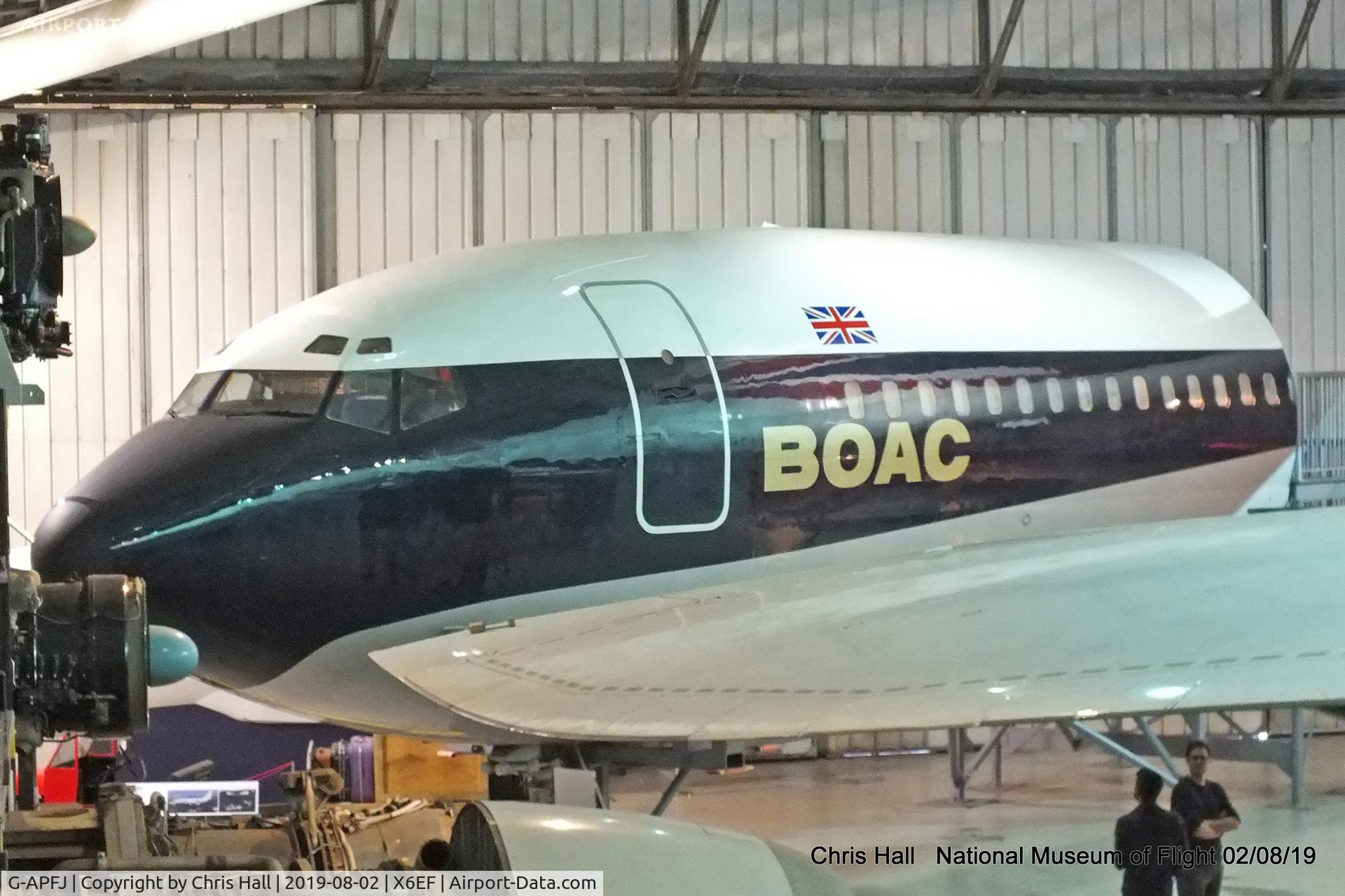 G-APFJ, 1960 Boeing 707-436 C/N 17711, National Museum of Flight, East Fortune