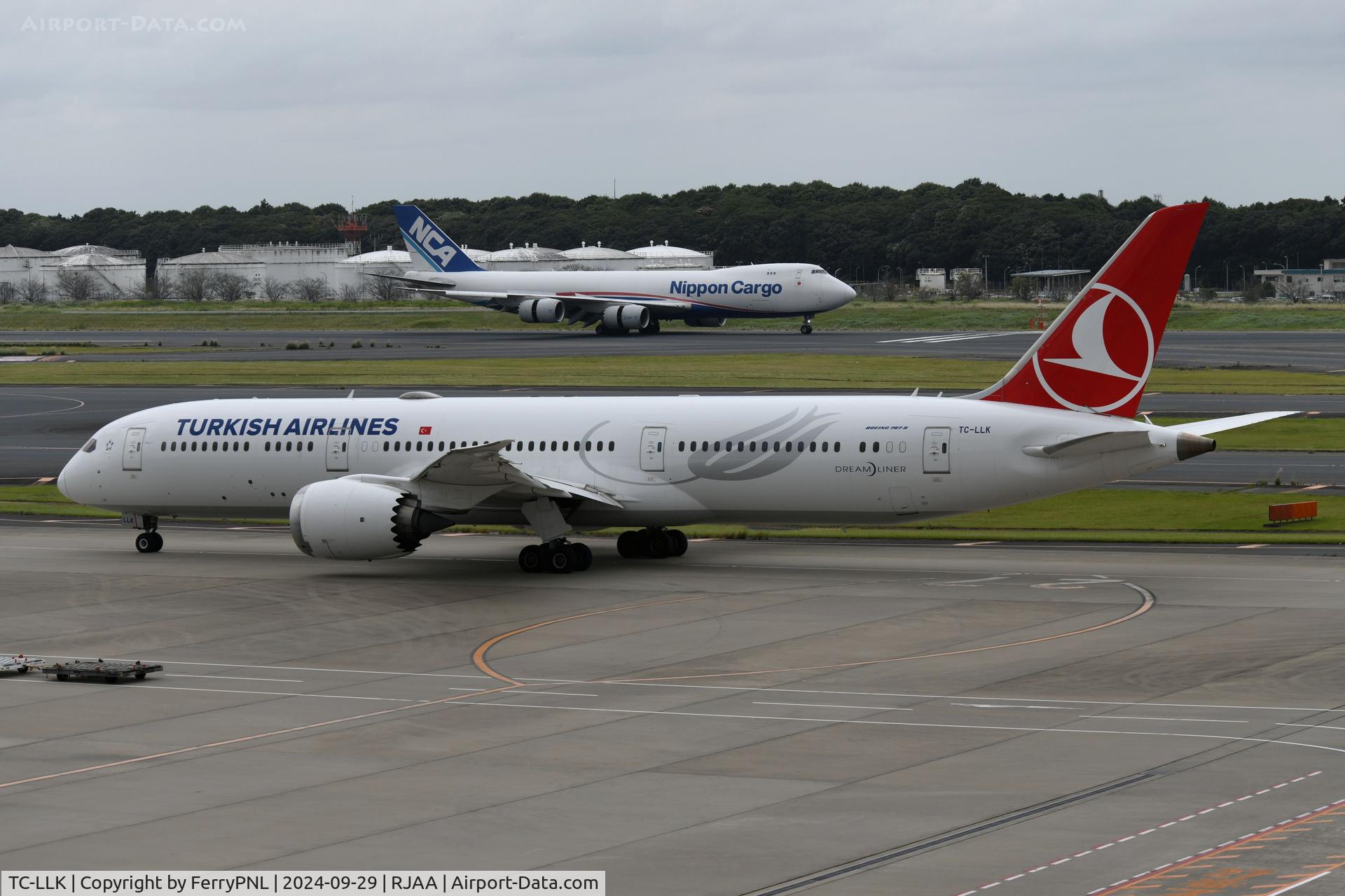TC-LLK, 2020 Boeing 787-9 Dreamliner C/N 65811, Turkish B789 arrived