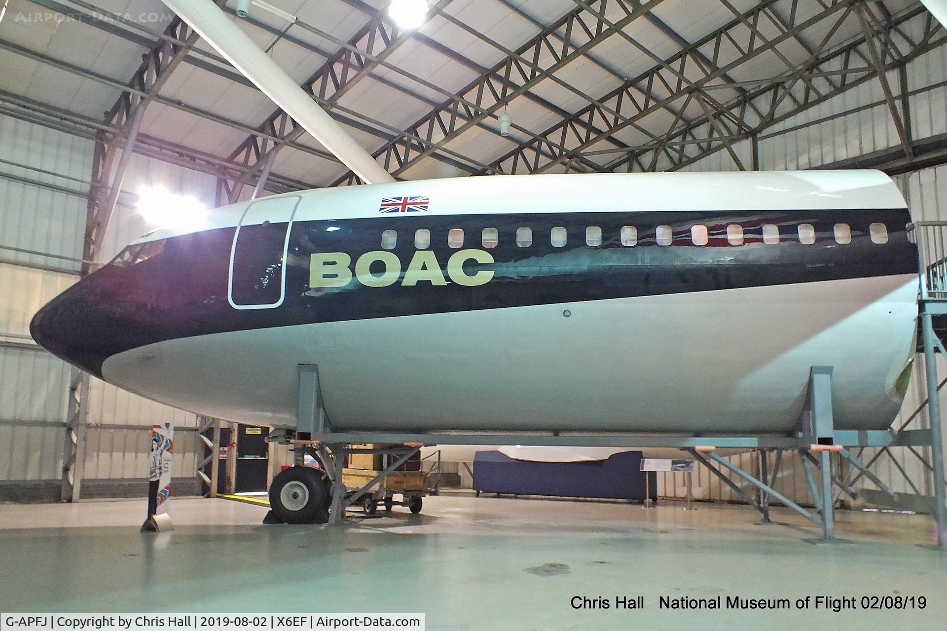 G-APFJ, 1960 Boeing 707-436 C/N 17711, National Museum of Flight, East Fortune