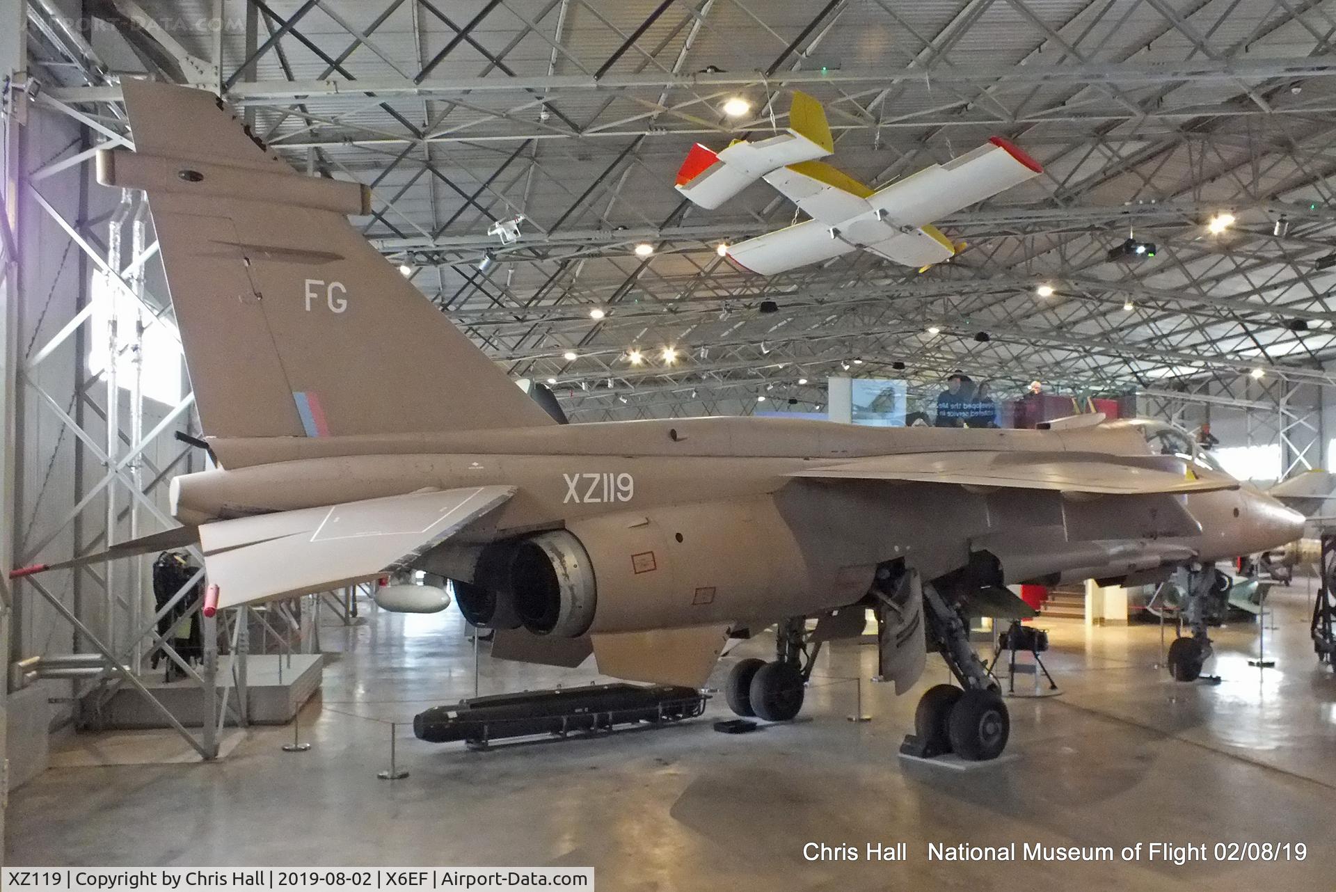XZ119, 1976 Sepecat Jaguar GR.1A C/N S.120, National Museum of Flight, East Fortune