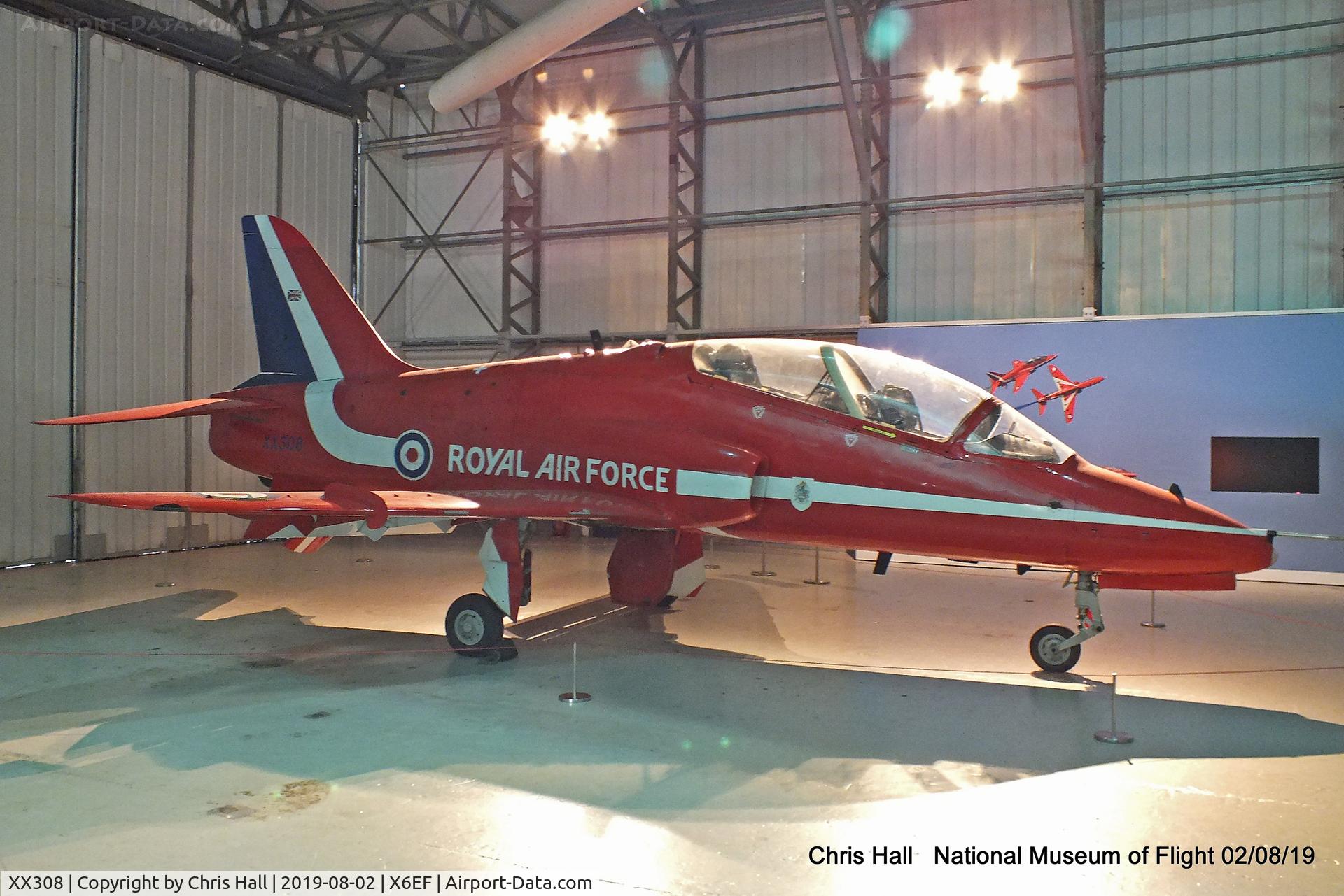 XX308, 1980 Hawker Siddeley Hawk T.1 C/N 143/312133, National Museum of Flight, East Fortune