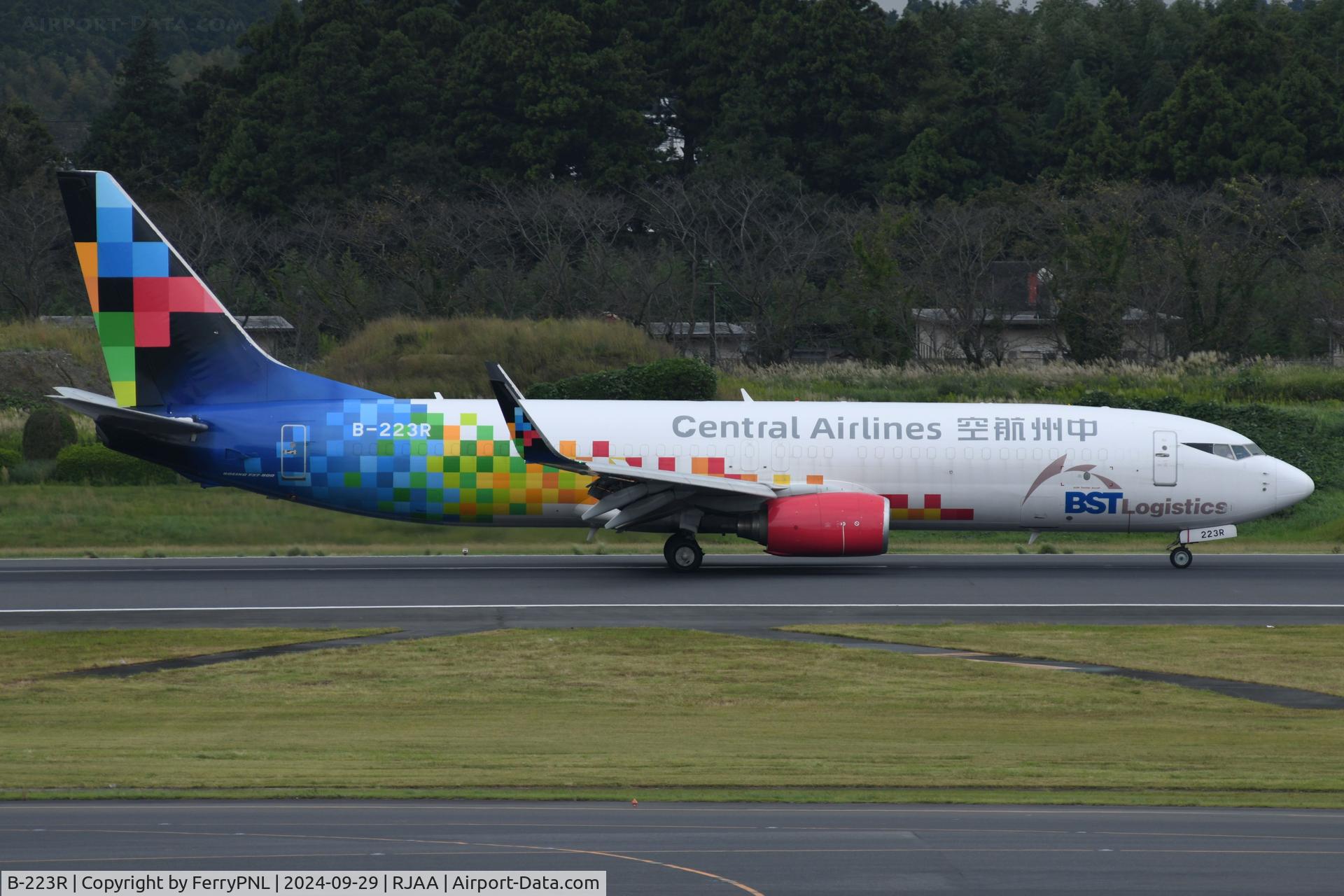 B-223R, 2006 Boeing 737-86N(BCF)(WL) C/N 32683, Colorful little freighter this Central B738F