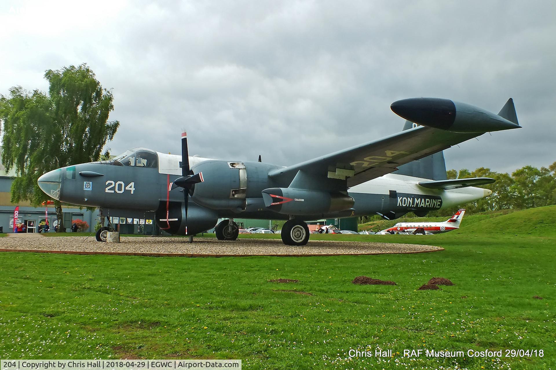 204, Lockheed SP-2H Neptune C/N 726-7251, RAF Museum, Cosford