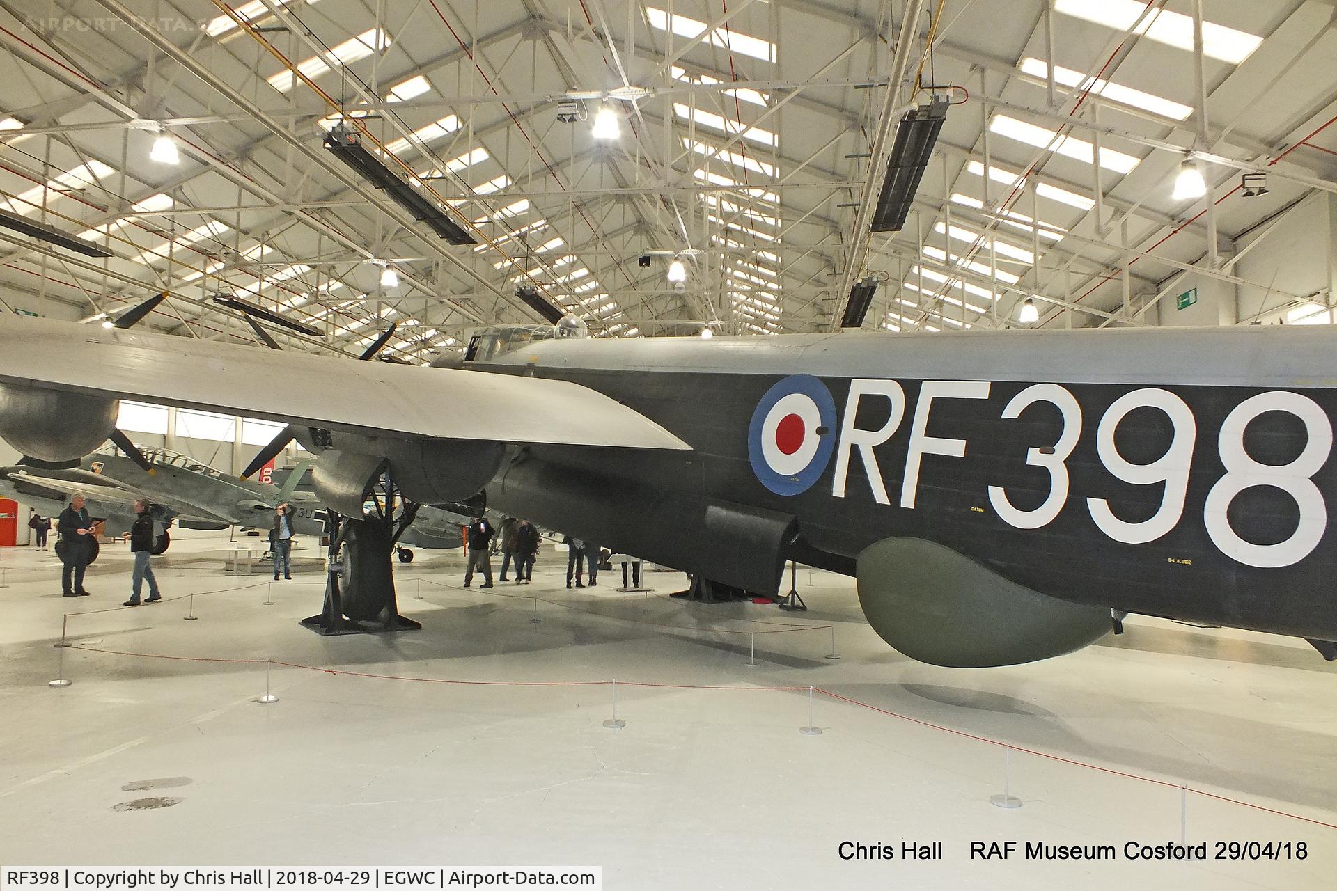 RF398, 1945 Avro 694 Lincoln B.2 C/N Not found RF398, RAF Museum, Cosford