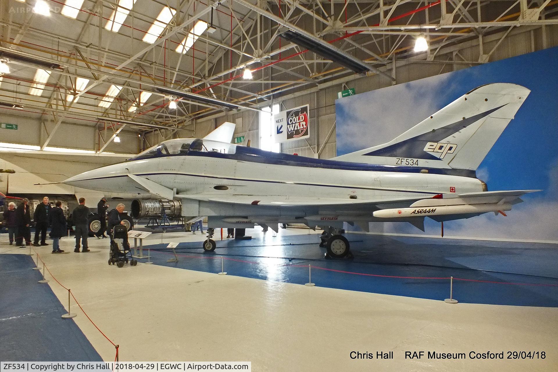 ZF534, 1986 British Aerospace EAP C/N Unknown, RAF Museum, Cosford