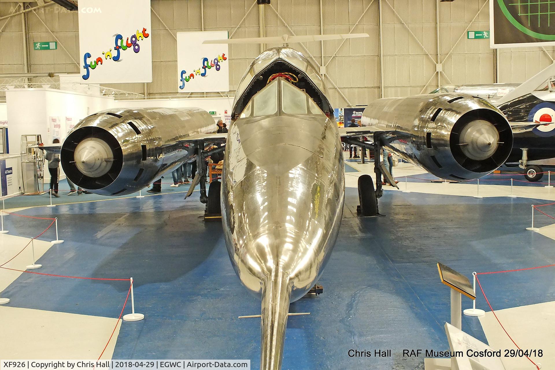 XF926, 1963 Bristol 188 C/N 13519, RAF Museum, Cosford