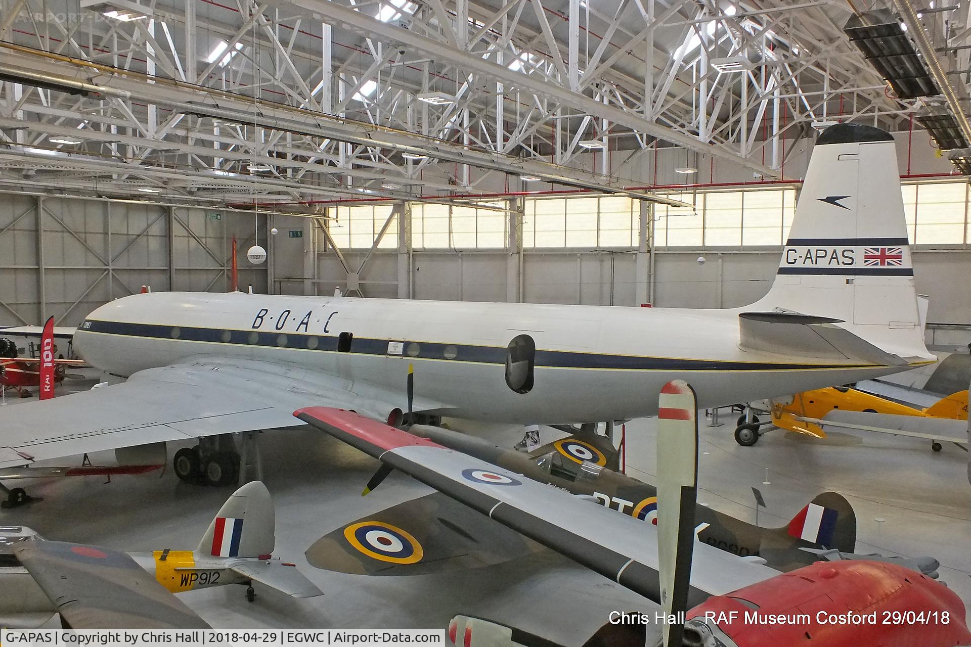 G-APAS, 1953 De Havilland DH.106 Comet 1XB C/N 6022, RAF Museum, Cosford