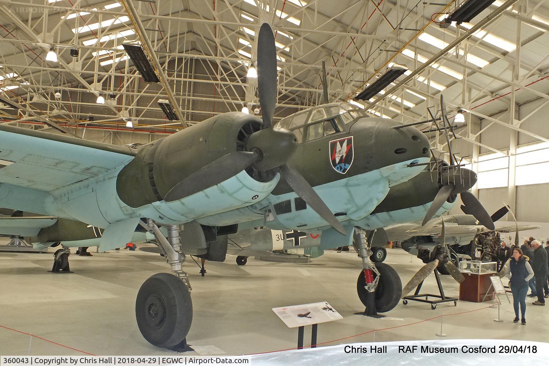 360043, Junkers Ju-88R-1 C/N 360043, RAF Museum, Cosford