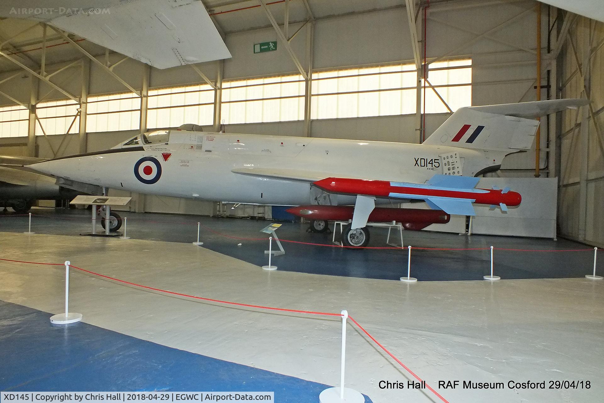 XD145, Saunders-Roe SR53 C/N Not found XD145, RAF Museum, Cosford