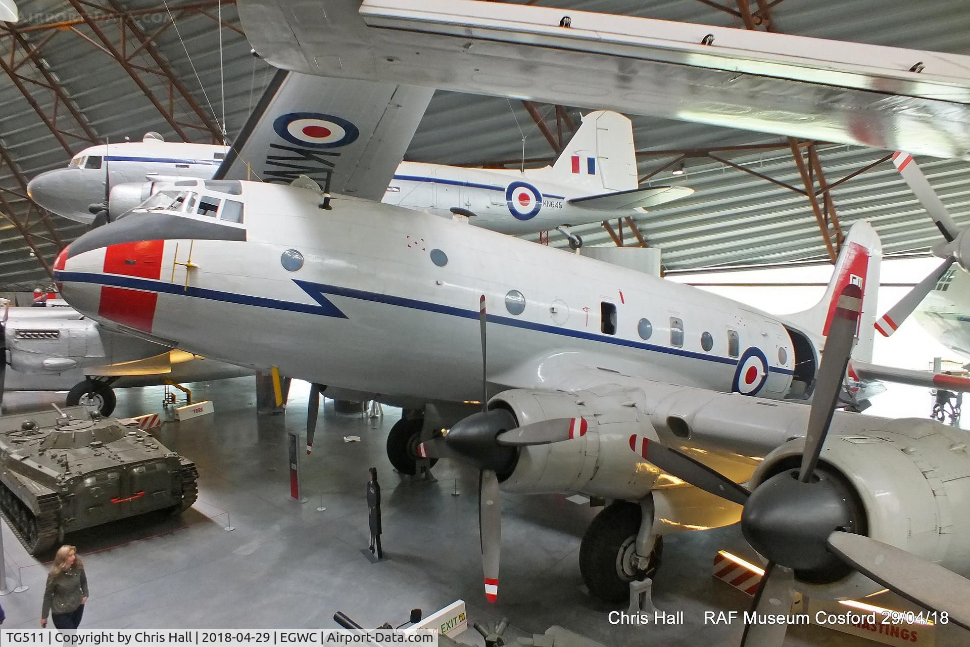 TG511, 1948 Handley Page Hastings T.5 C/N HP67/21, RAF Museum, Cosford
