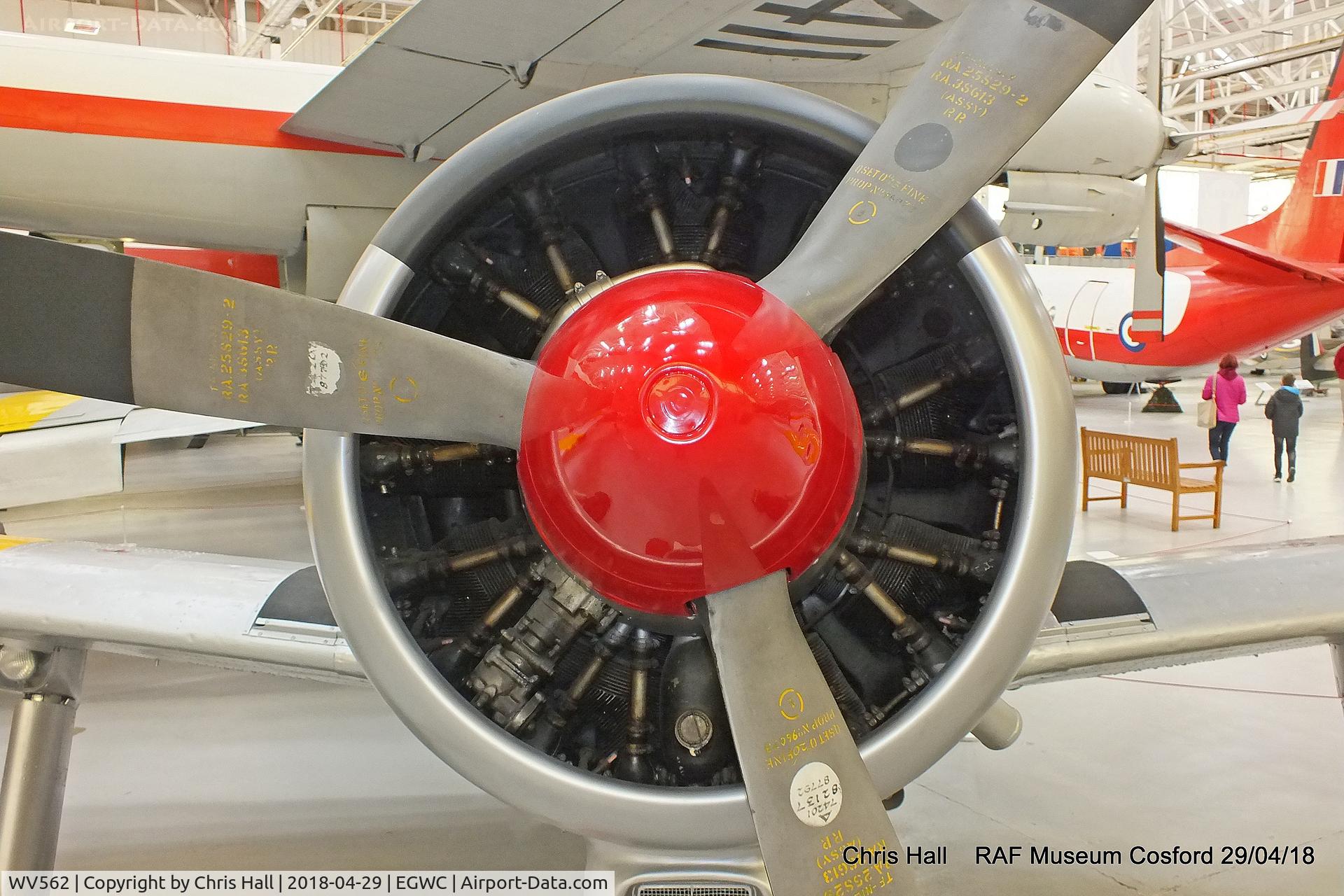 WV562, Percival P-56 Provost T.1 C/N PAC/56/108, RAF Museum, Cosford