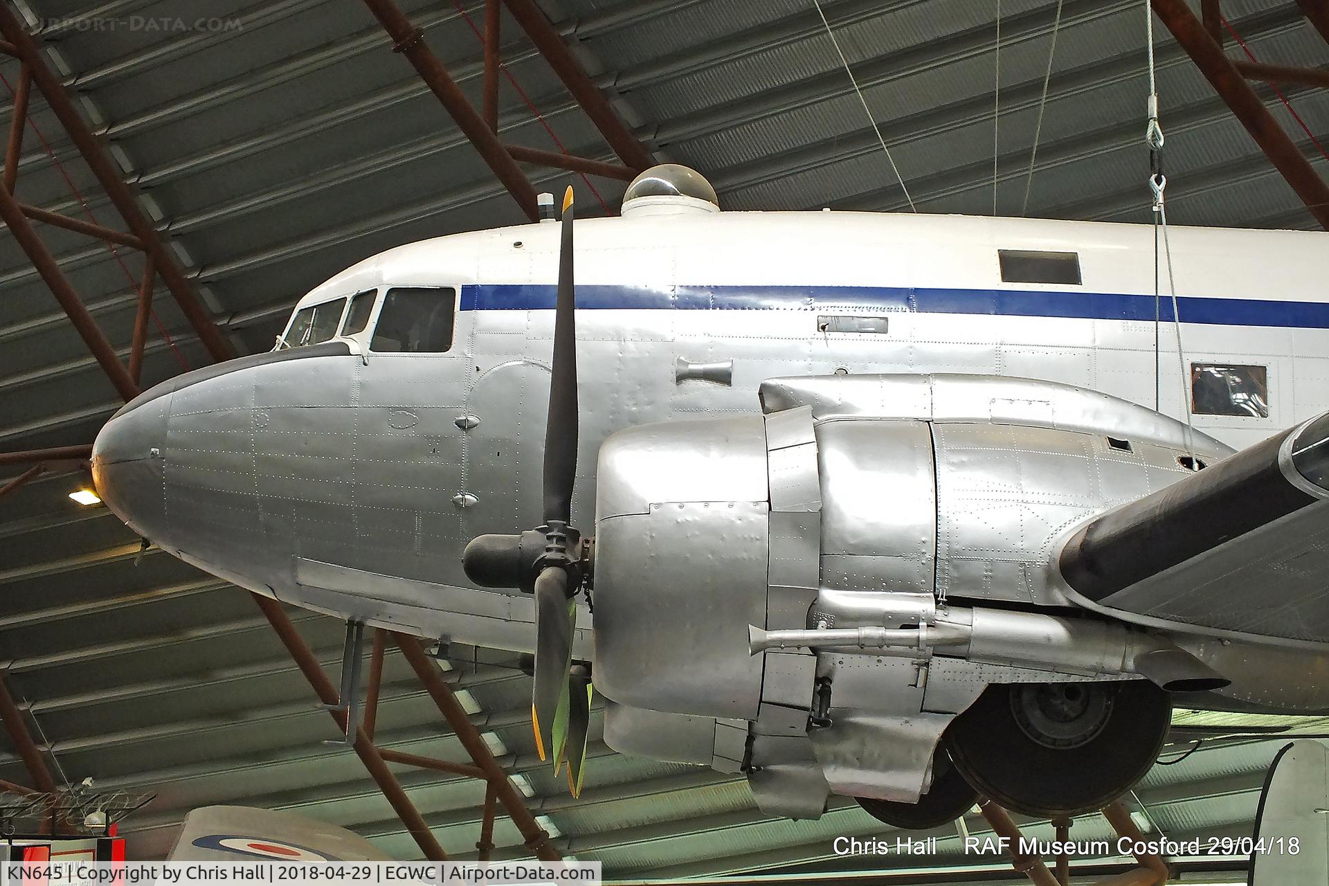 KN645, 1944 Douglas Dakota C.4 C/N 16587 / 33335, RAF Museum, Cosford