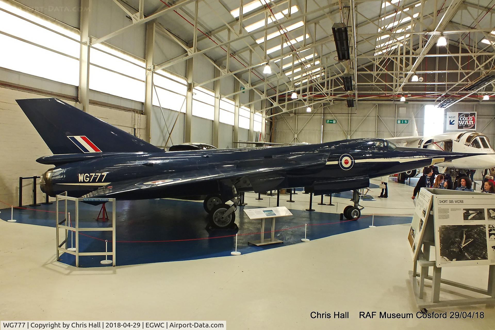 WG777, 1956 Fairey Delta FD2 C/N F9422, RAF Museum, Cosford