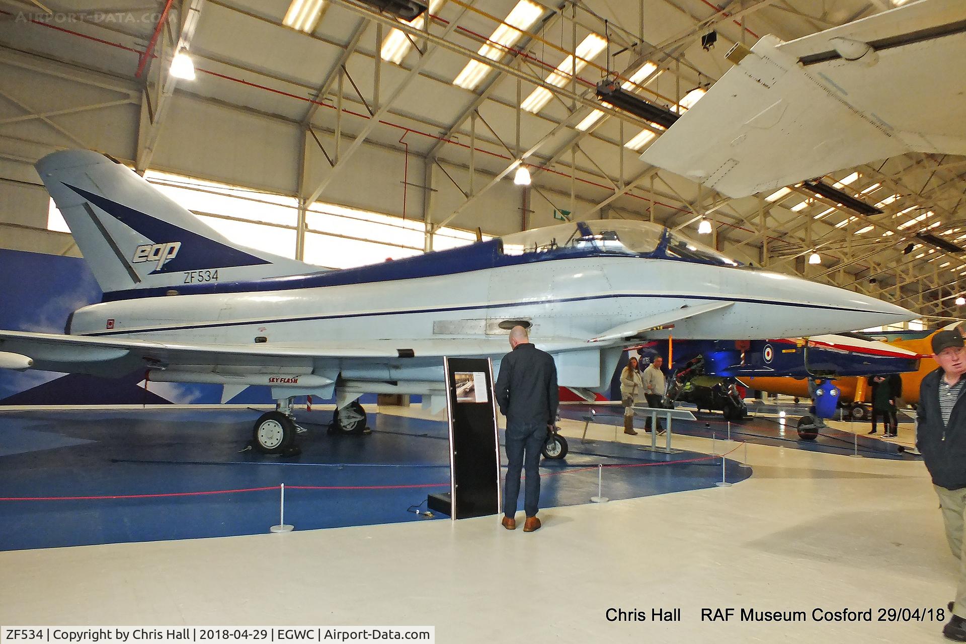 ZF534, 1986 British Aerospace EAP C/N Unknown, RAF Museum, Cosford